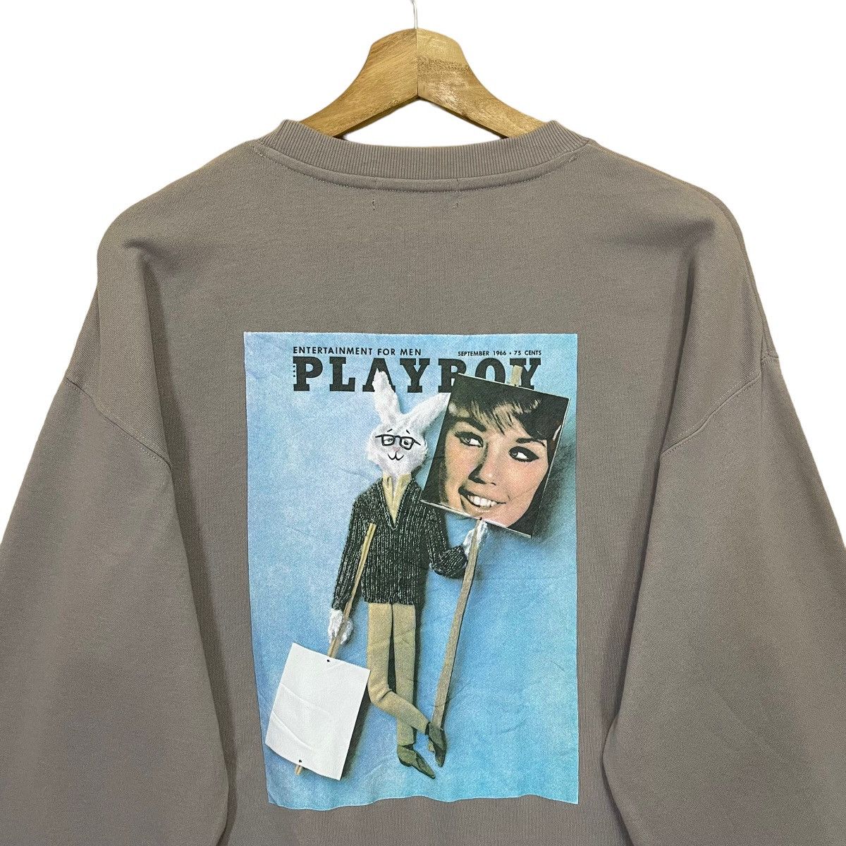 Japanese Brand × Playboy Playboy Entertainment For Men Big Logo Crewneck Sweatshirt Size US M / EU 48-50 / 2 - 4 Thumbnail