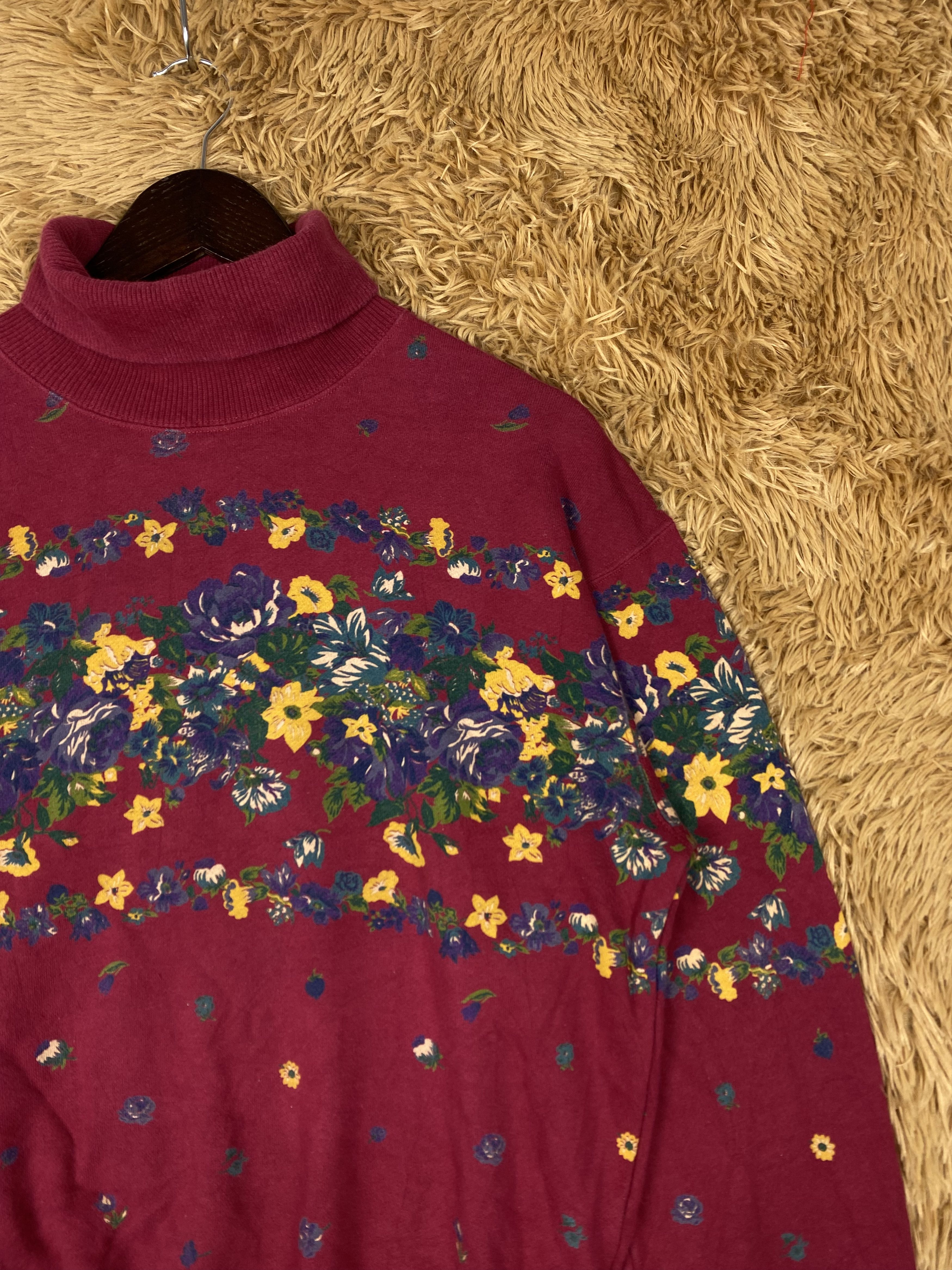 Kenzo Vintage Kenzo Art of Flower Sweatshirts DJ0587 Size US M / EU 48-50 / 2 - 3 Thumbnail
