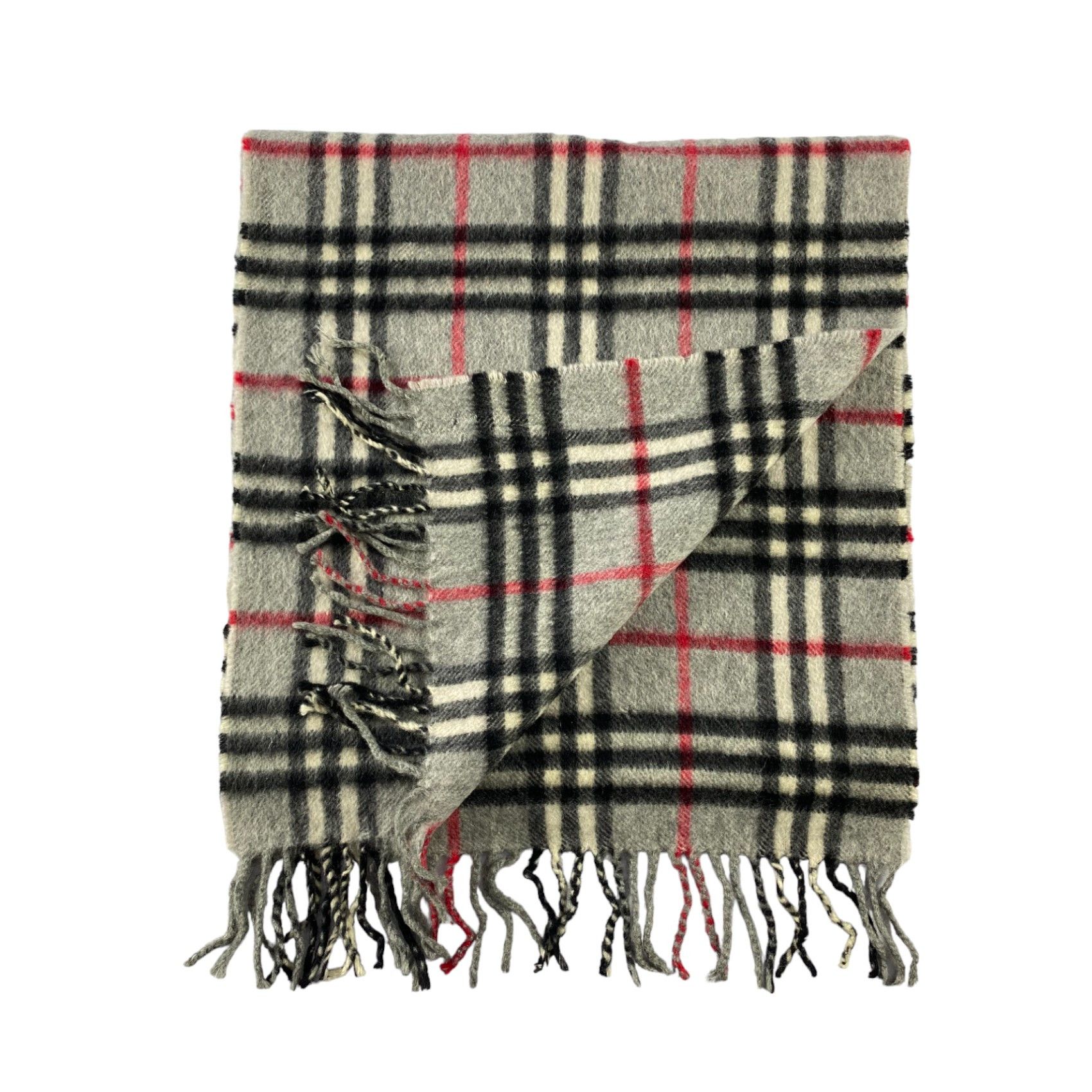 Burberry × Vintage Burberry Scarf / Muffler / Neckwear - WW1505 Size ONE SIZE - 6 Thumbnail