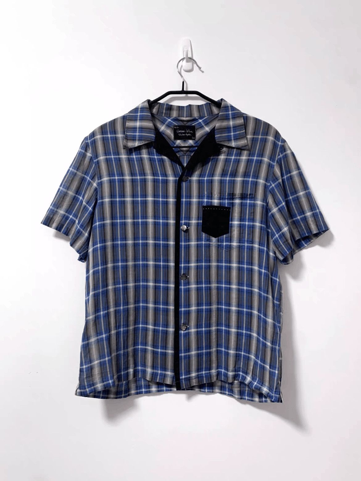 Number (N)ine × Takahiromiyashita The Soloist. Axl Rose Red plaid