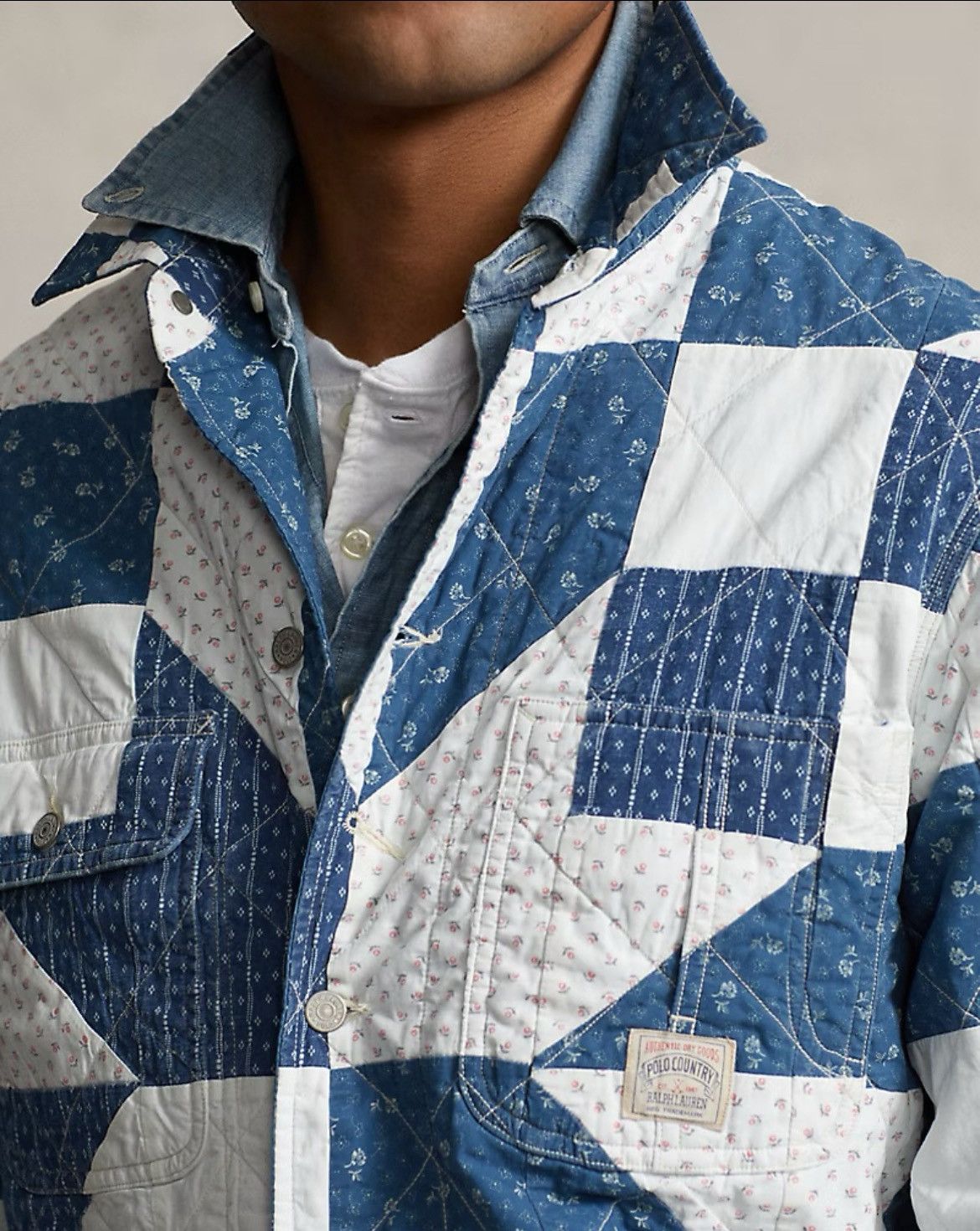 Ralph Lauren Ralph Lauren Country - Patchwork Jacket Size US M / EU 48-50 / 2 - 11 Thumbnail