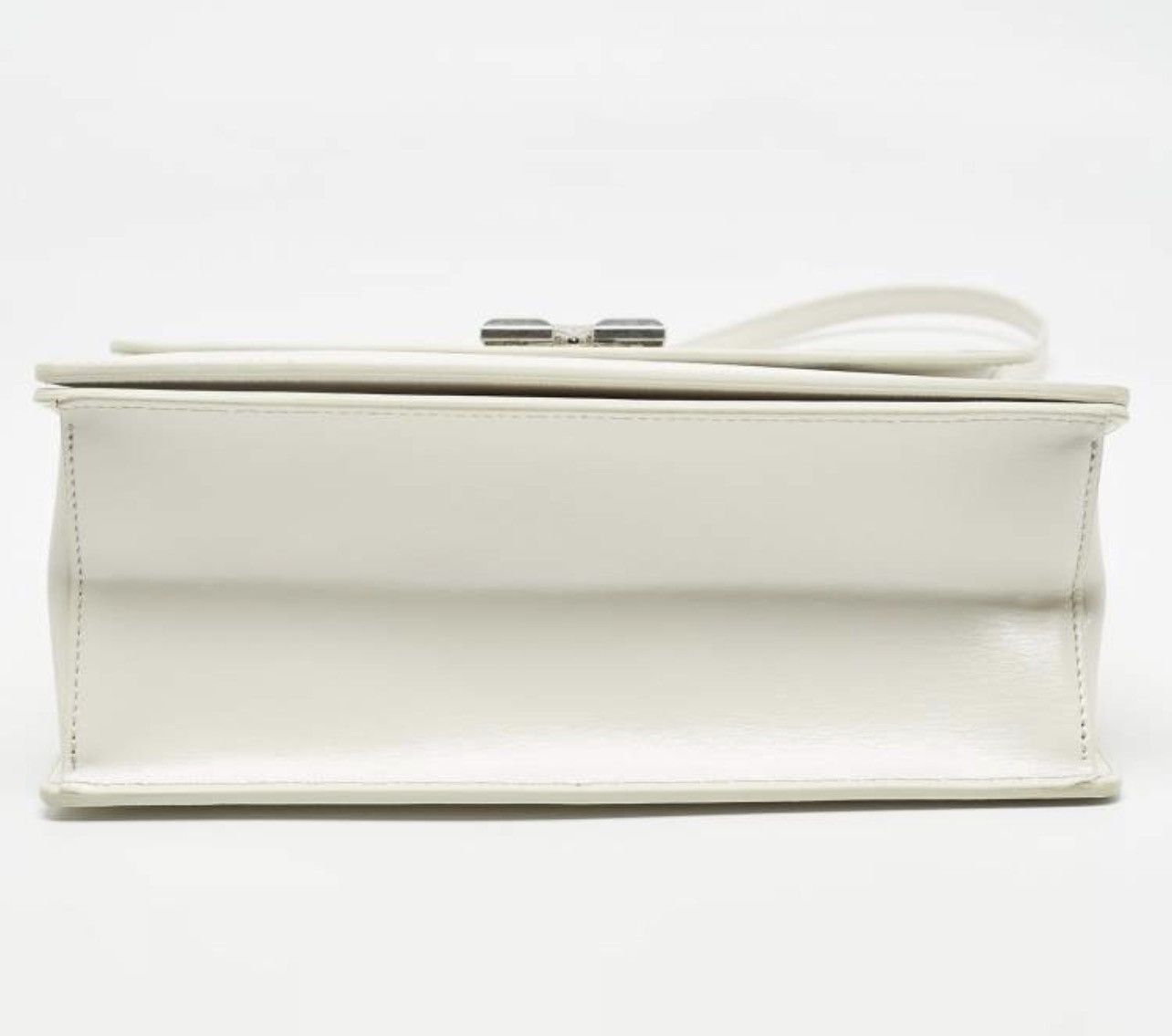 Off-White Off-White White Leather Graffiti 2.8 Jitney Top Handle Bag Size ONE SIZE - 3 Thumbnail