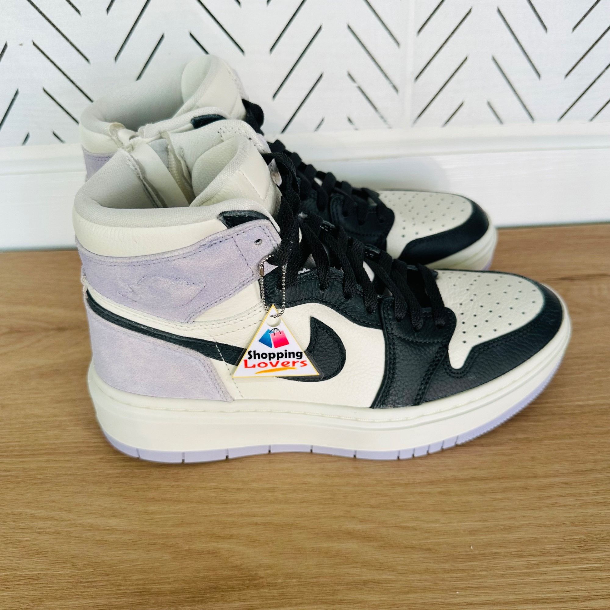Nike ❤️Rare Air Jordan 1 Elevate Titanium 8.5 Womens Shoes Sneake Size US 8.5 / IT 38.5 - 11 Thumbnail