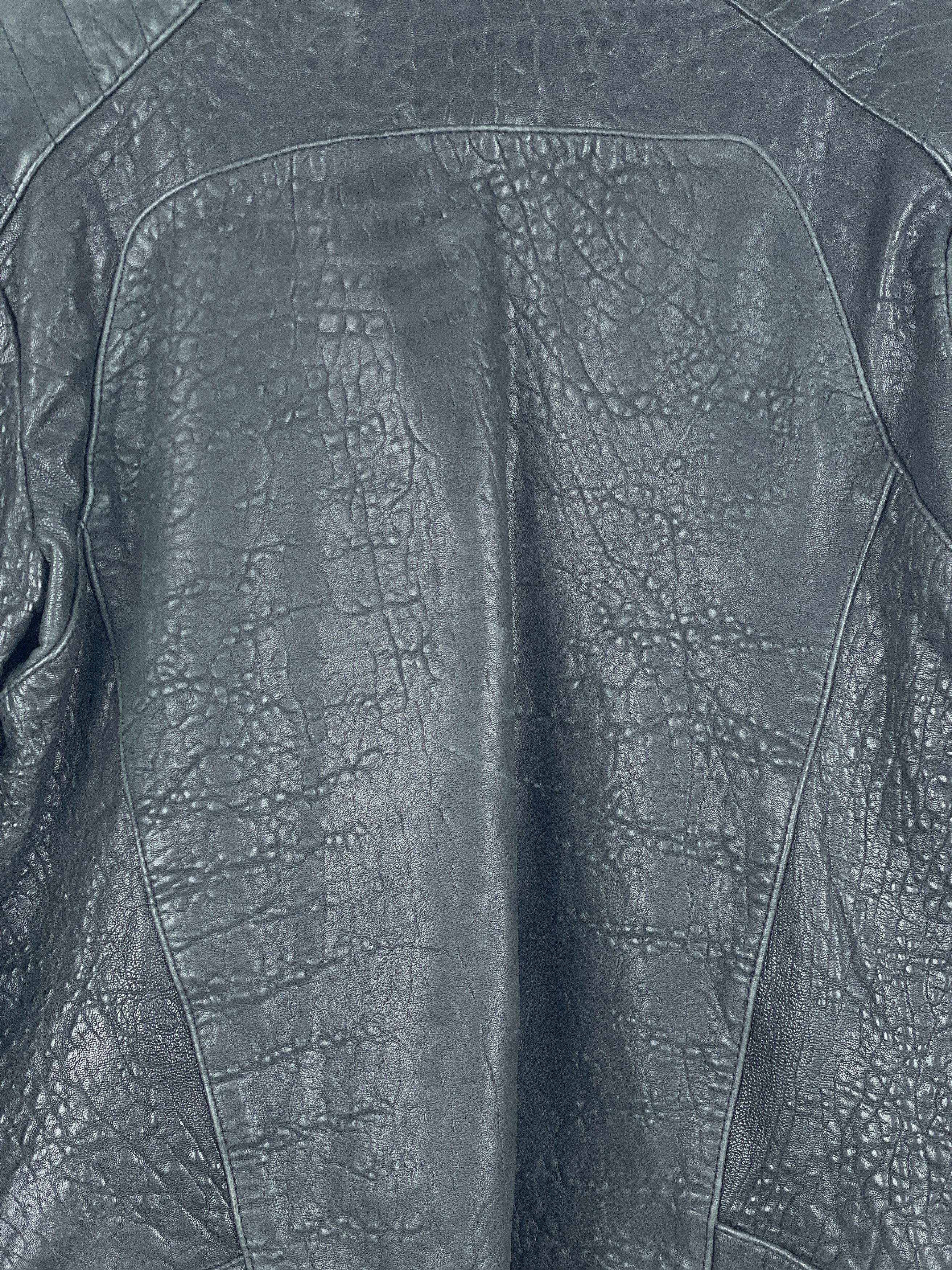 Balmain × H&M Balmain x H&M AW15 Double-Zipper Biker Leather Jacket Size US L / EU 52-54 / 3 - 12 Thumbnail