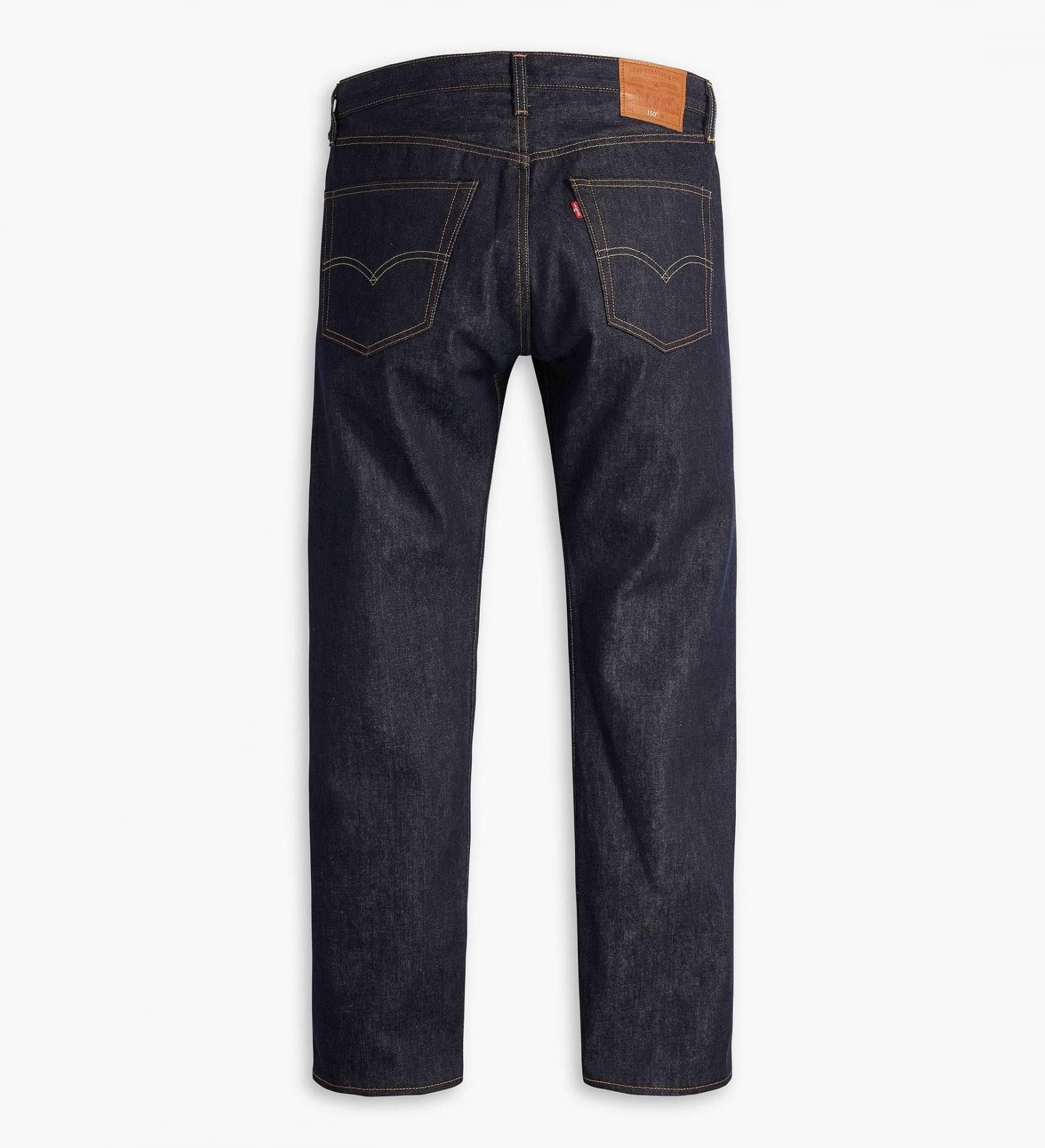 image of Levis Limited Edition 501 Raw Selvedge Jeans- 150Th Anniversary in Blue, Men's (Size 30)