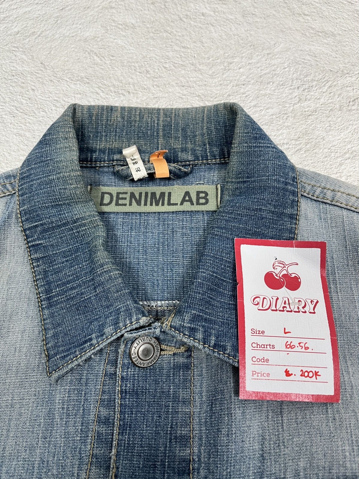 Number (N)ine Denim Lab - Super Washed Denim Jacket Size US L / EU 52-54 / 3 - 4 Thumbnail