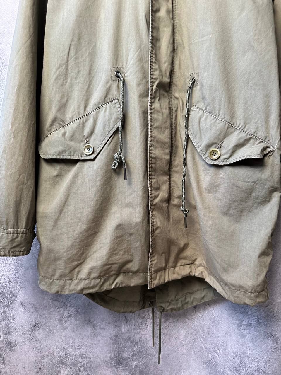 Fred Perry Fred Perry Vintage 90s Long Coat Jacket Lightweight Khaki Size US S / EU 44-46 / 1 - 8 Thumbnail