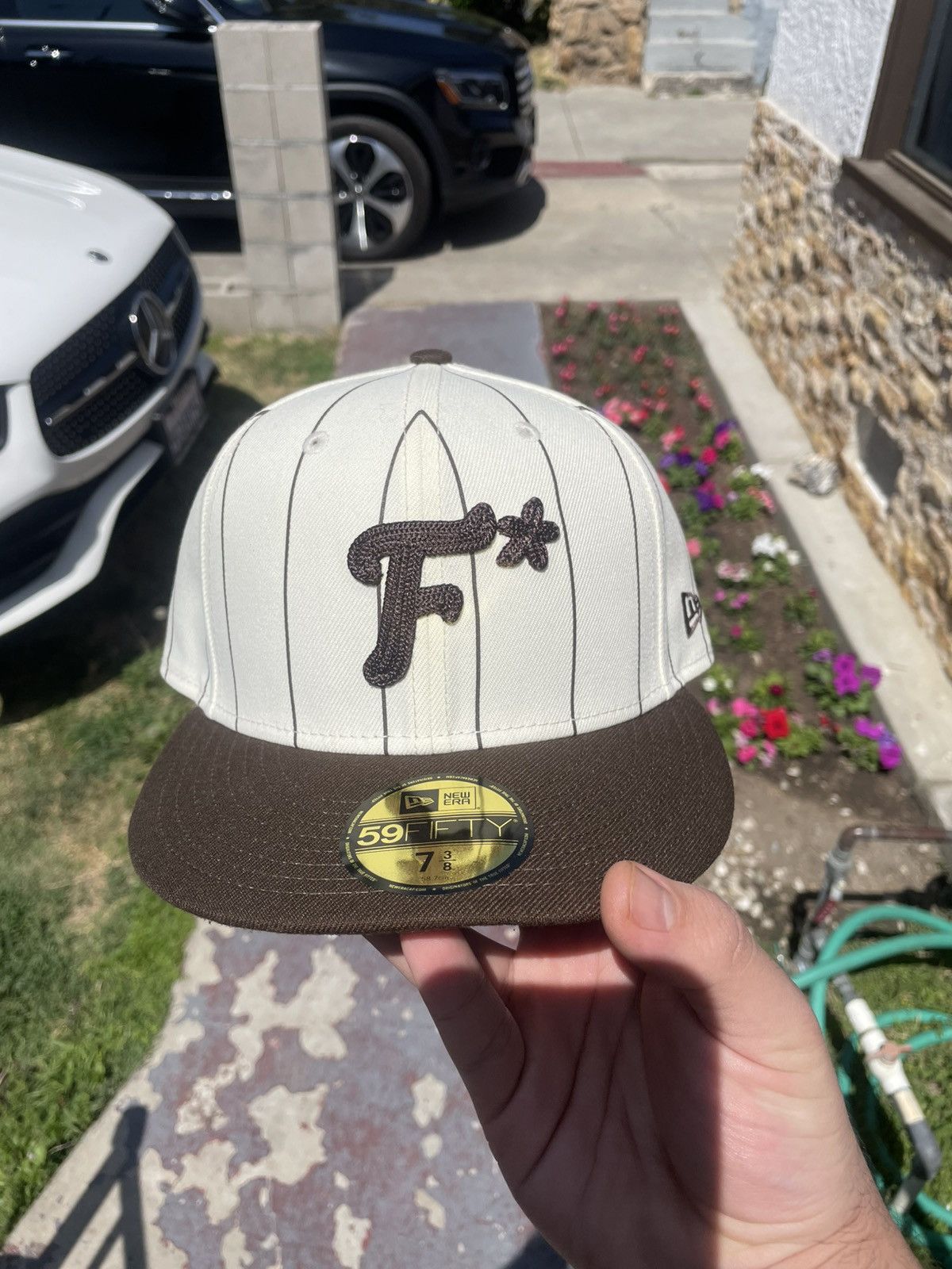 Golf le Fleur × New Era Golf le fleur fitted hat white white