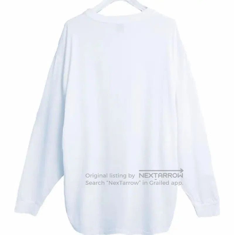 Burberry Burberry White Cotton Long Sleeve Tshirt. Size US XL / EU 56 / 4 - 2 Thumbnail