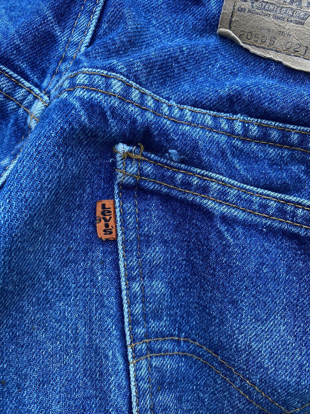 Levi's 90s Vintage Levis 505 Orange Tab Zipper Size US 34 / EU 50 - 7 Thumbnail