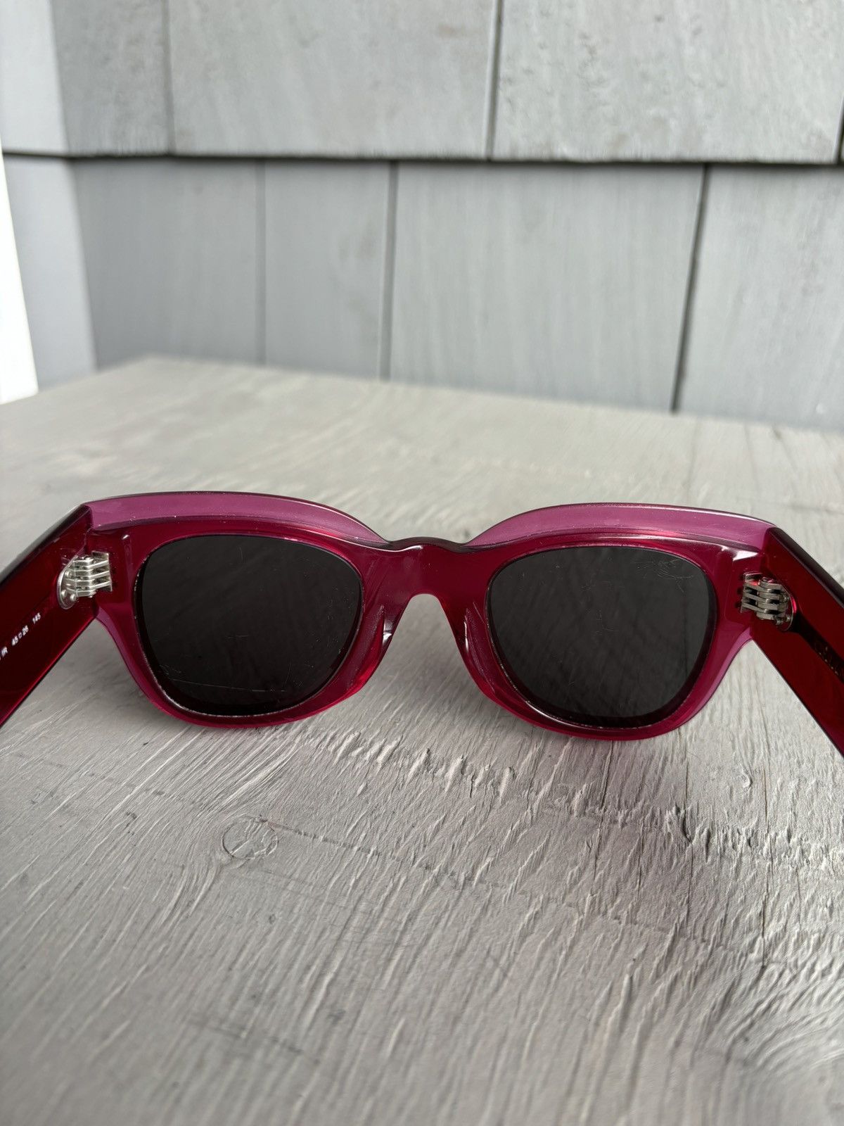 Celine × Designer Celine Sunglasses CL 41446/S Oversized Wayfarer Pink Céline Size ONE SIZE - 13 Thumbnail