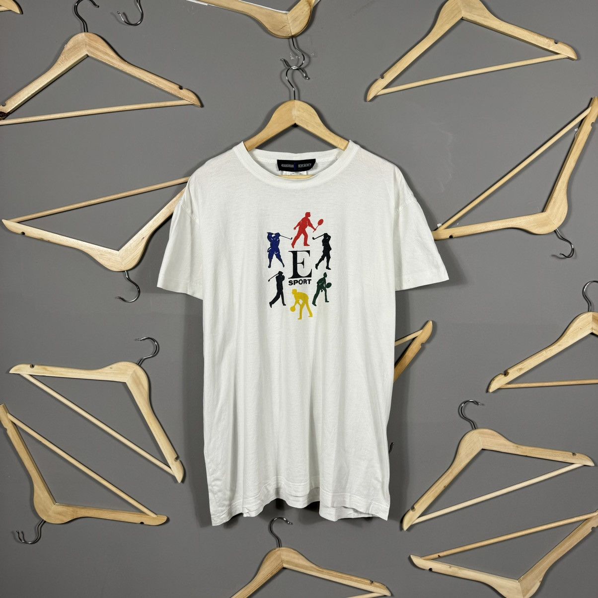 Escada × Escada Sport × Vintage Vintage 90s Escada Sport T-shirt Size US L / EU 52-54 / 3 - 1 Thumbnail