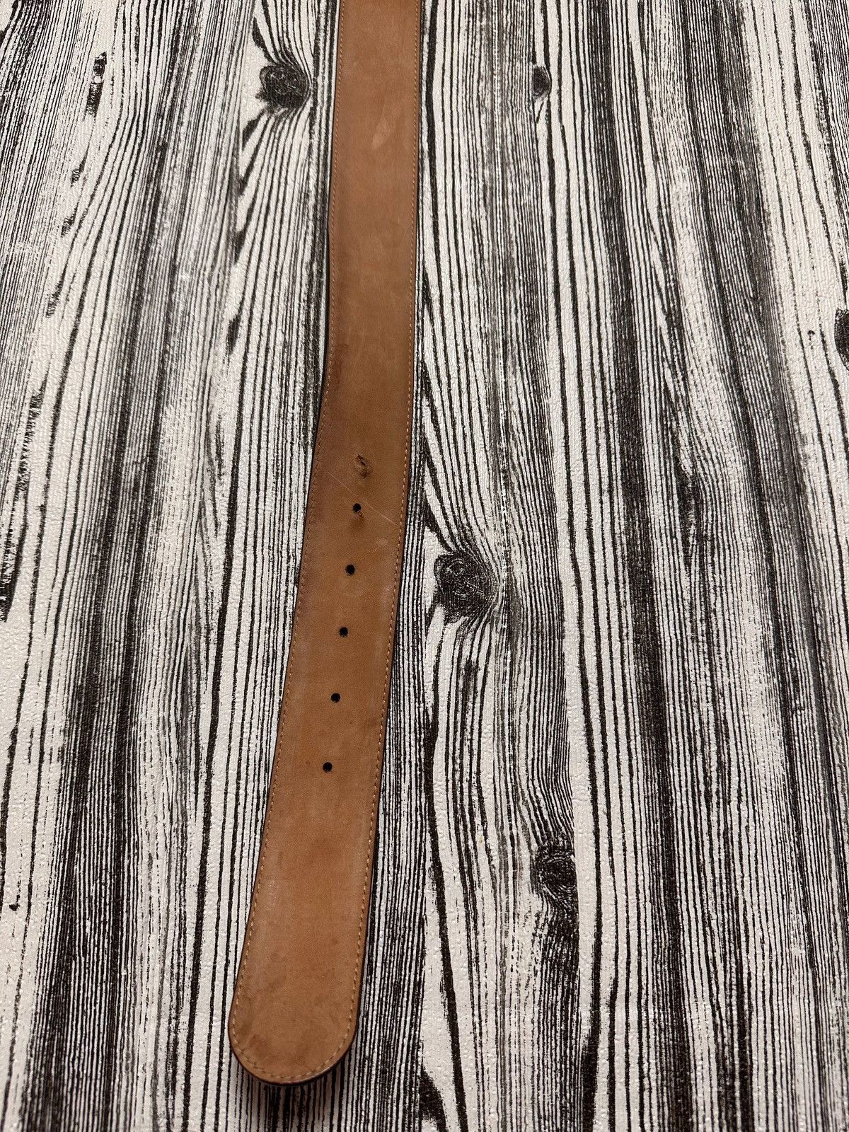 Gucci Gucci Diamante Canvas and Leather Interlocking G Buckle Belt Size ONE SIZE - 11 Thumbnail