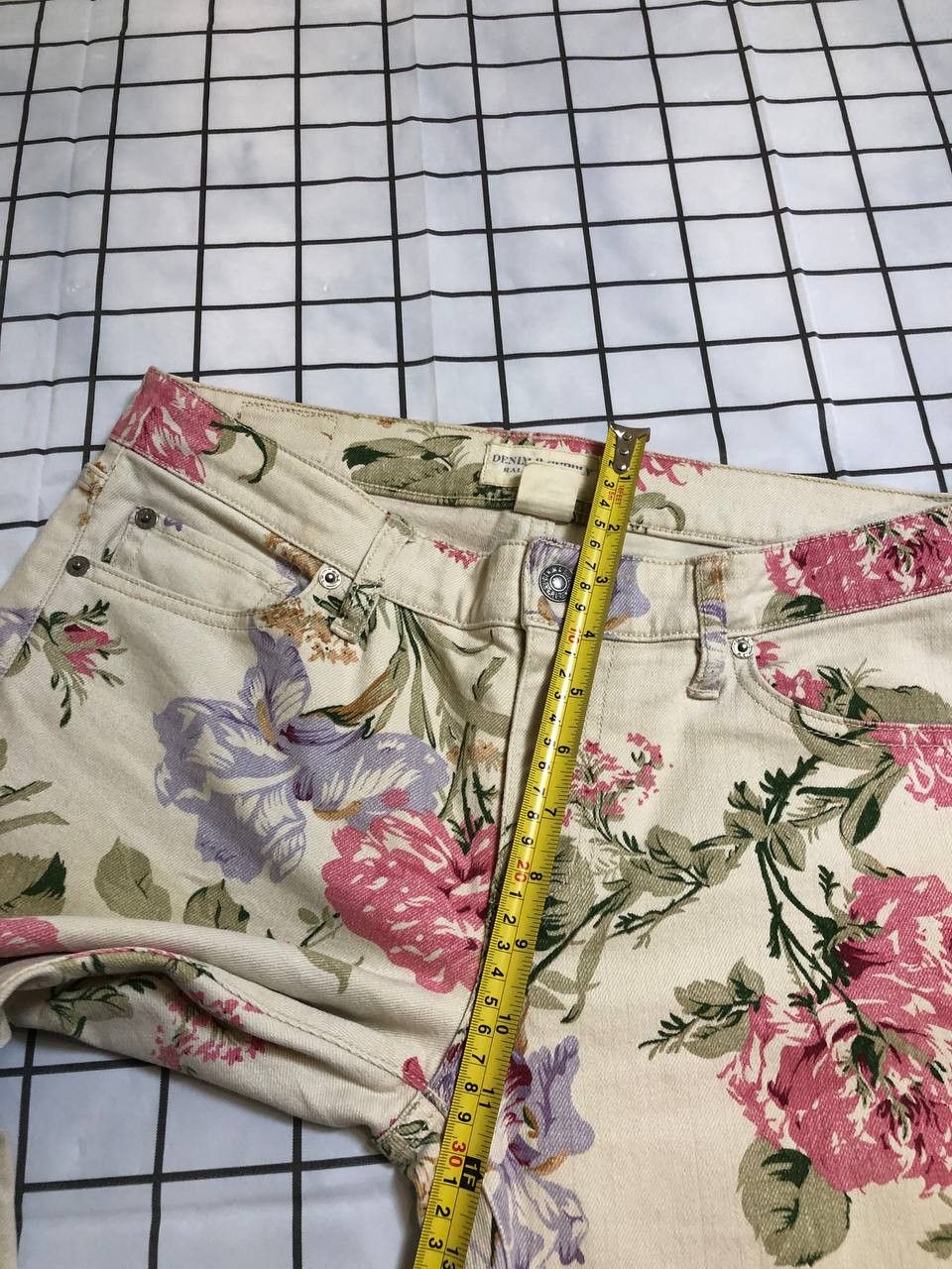 Polo Ralph Lauren Ralph Lauren Denim & Supply Floral Jeans Size 29" - 8 Thumbnail