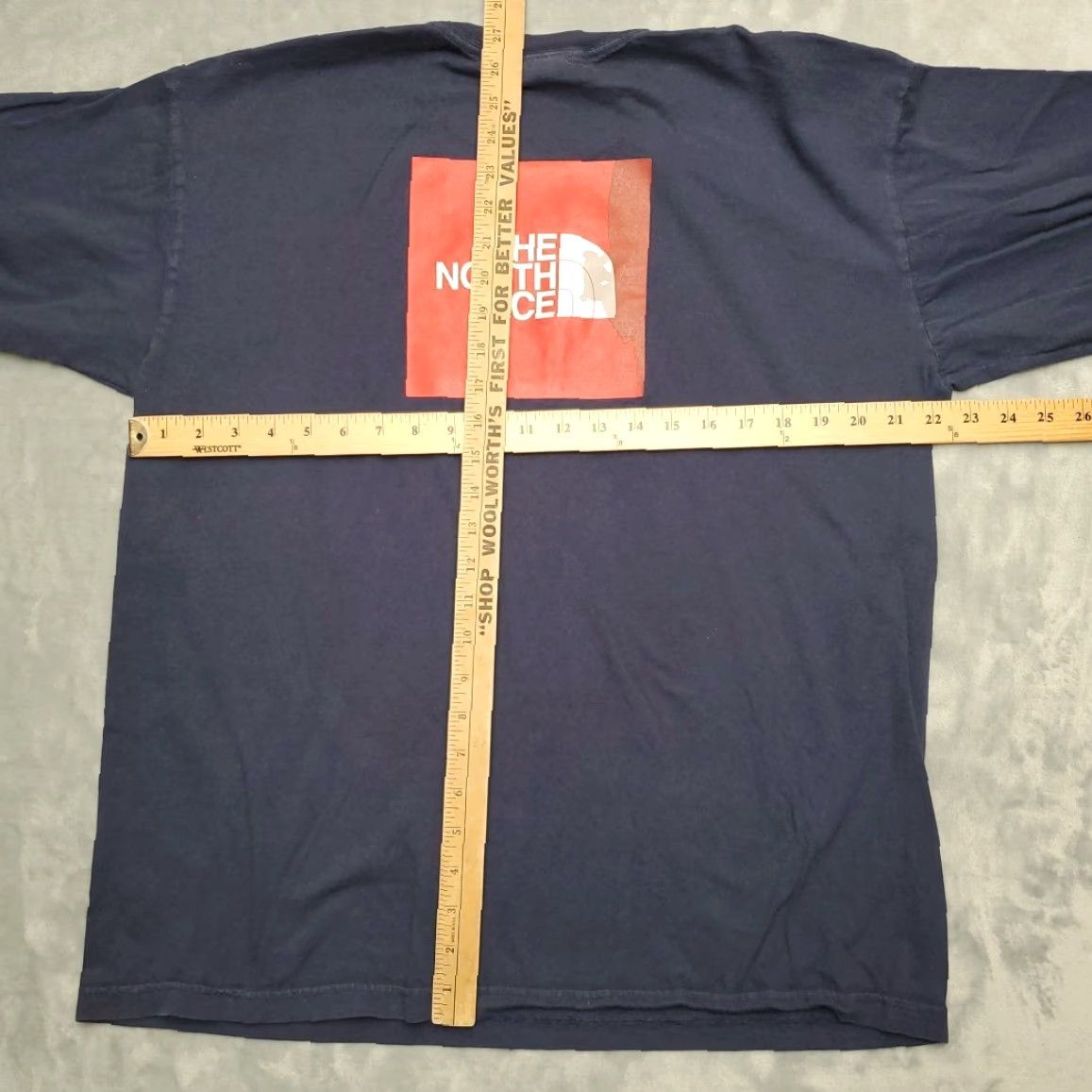 The North Face The North Face T Shirt Mens L Blue Crewneck Tee Short Sleeve Standard Fit Outdoor Logo Spell Out Size US L / EU 52-54 / 3 - 7 Thumbnail