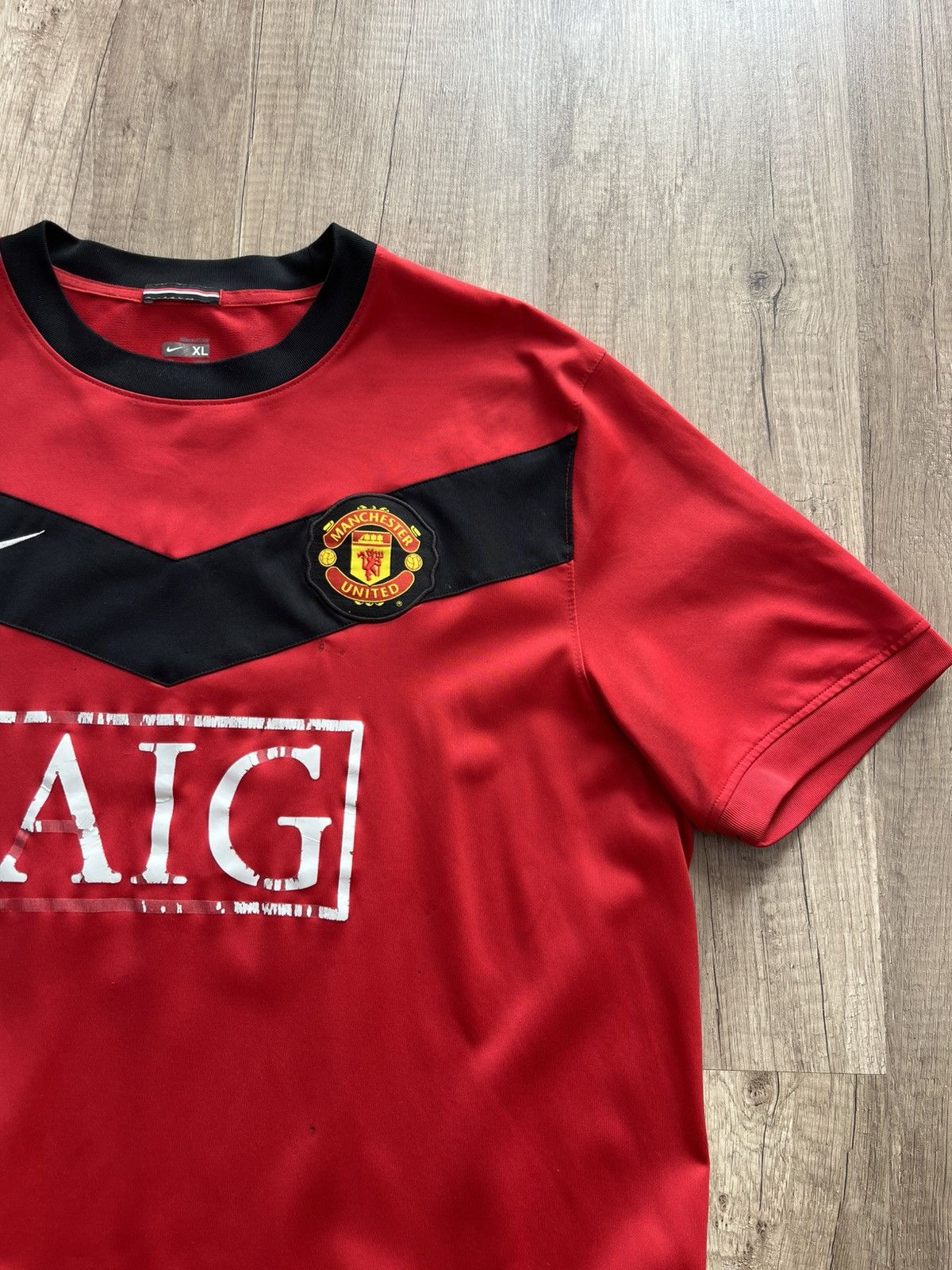 Vintage Manchester United Shirt Red 2008-2009 Nike Football Jersey Size US XL / EU 56 / 4 - 9 Thumbnail