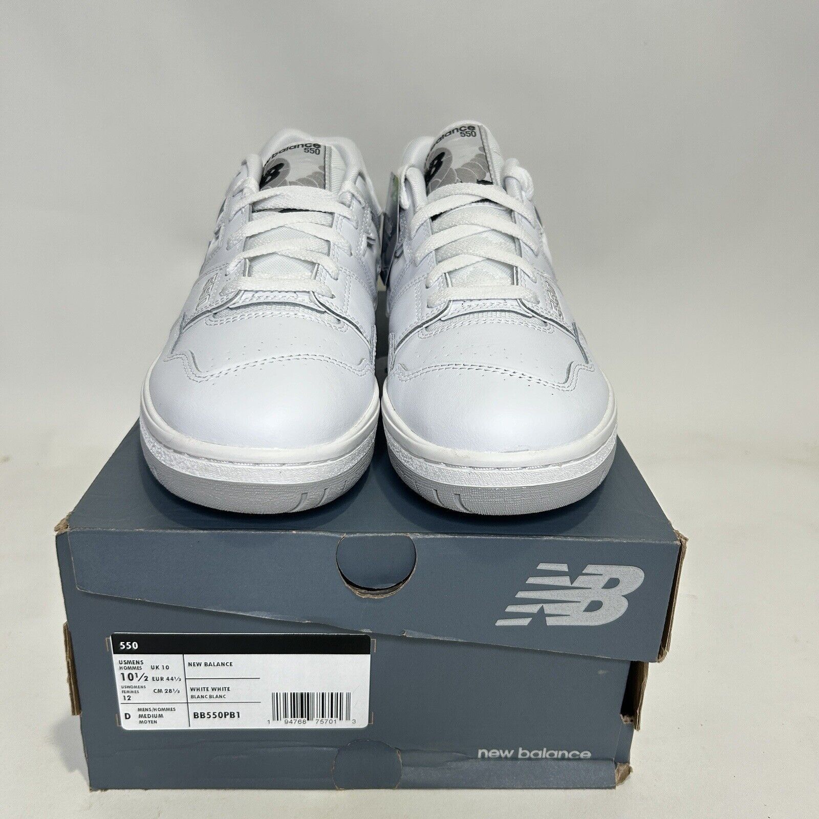 New Balance New Balance 550 “White Grey” 2024 Size US 10.5 / EU 43-44 - 2 Thumbnail