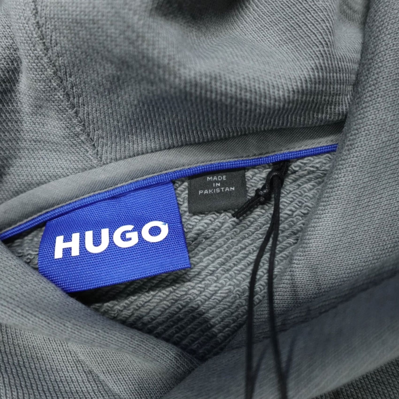 Hugo Boss Hugo Boss Niftyhood Hoodie Men's Size L Grey Pullover Cotton French Terry Logo Size US L / EU 52-54 / 3 - 5 Thumbnail