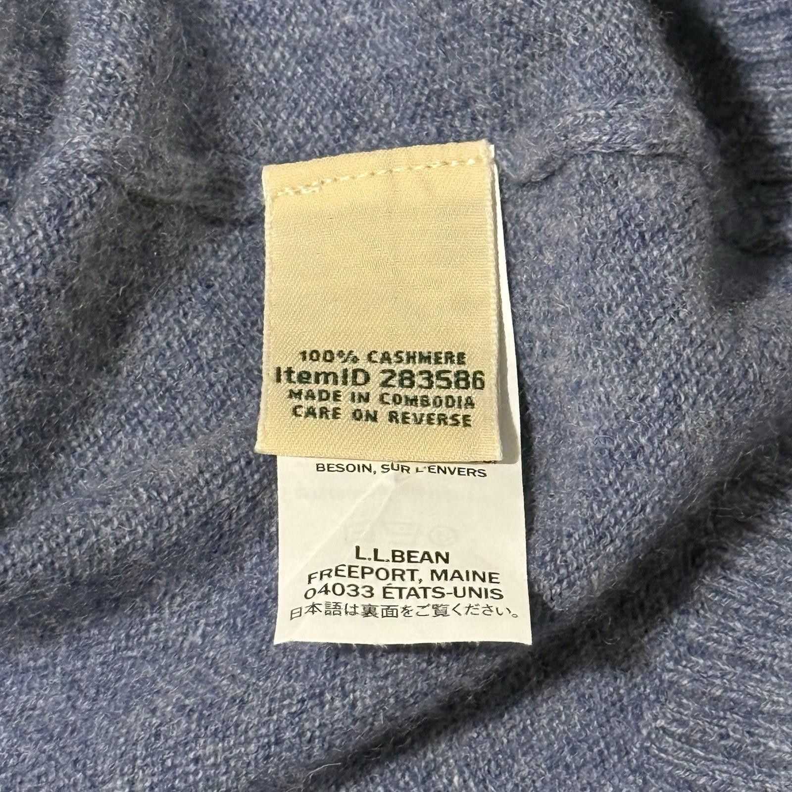 L.L. Bean L.L.Bean Cashmere Sweater L Men’s Size US L / EU 52-54 / 3 - 4 Thumbnail