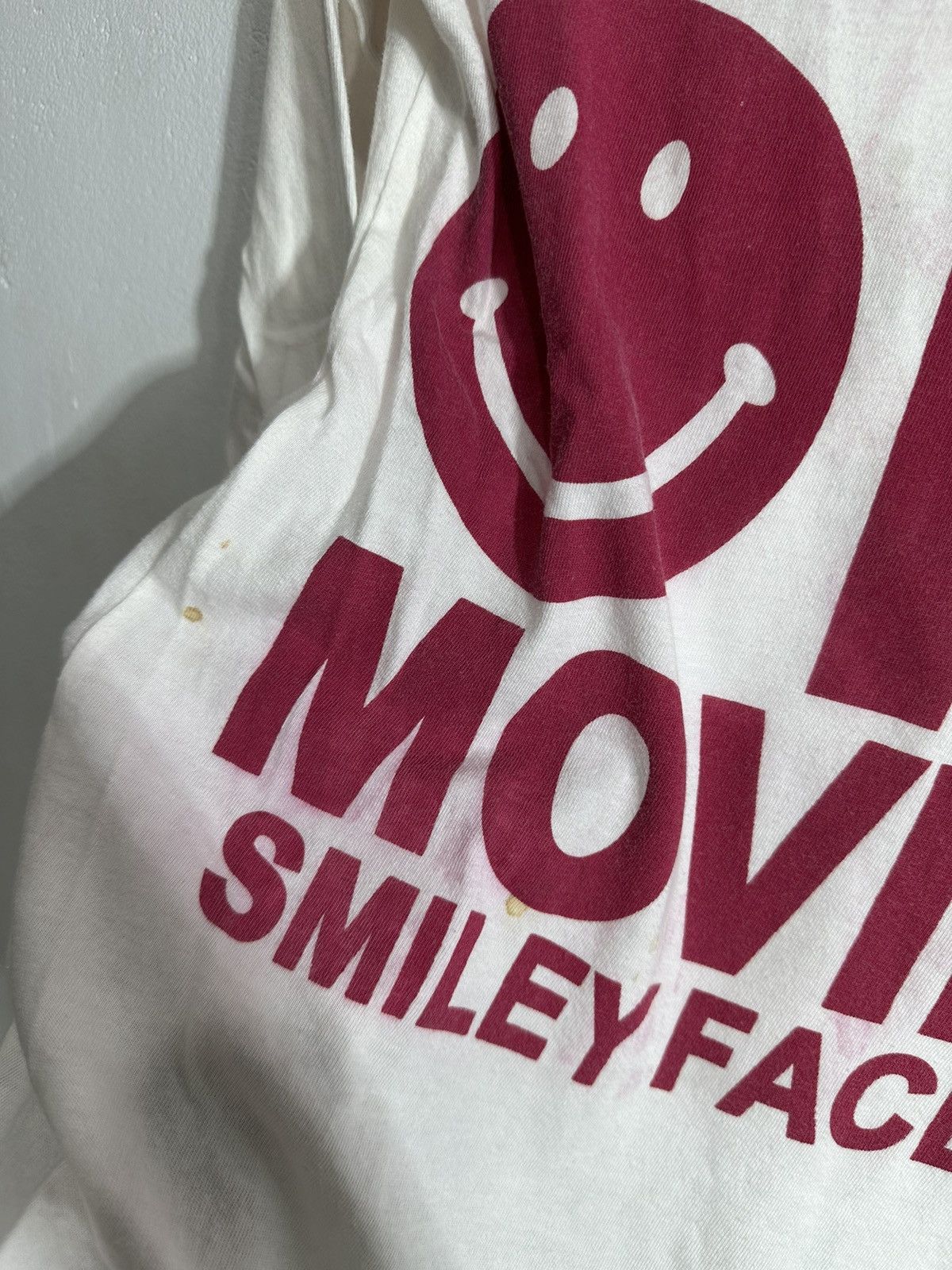 Japanese Brand Trashed KEEP ON MOVIN SMILEY FACE LONG SLEEVE TEE Size S / US 4 / IT 40 - 6 Thumbnail