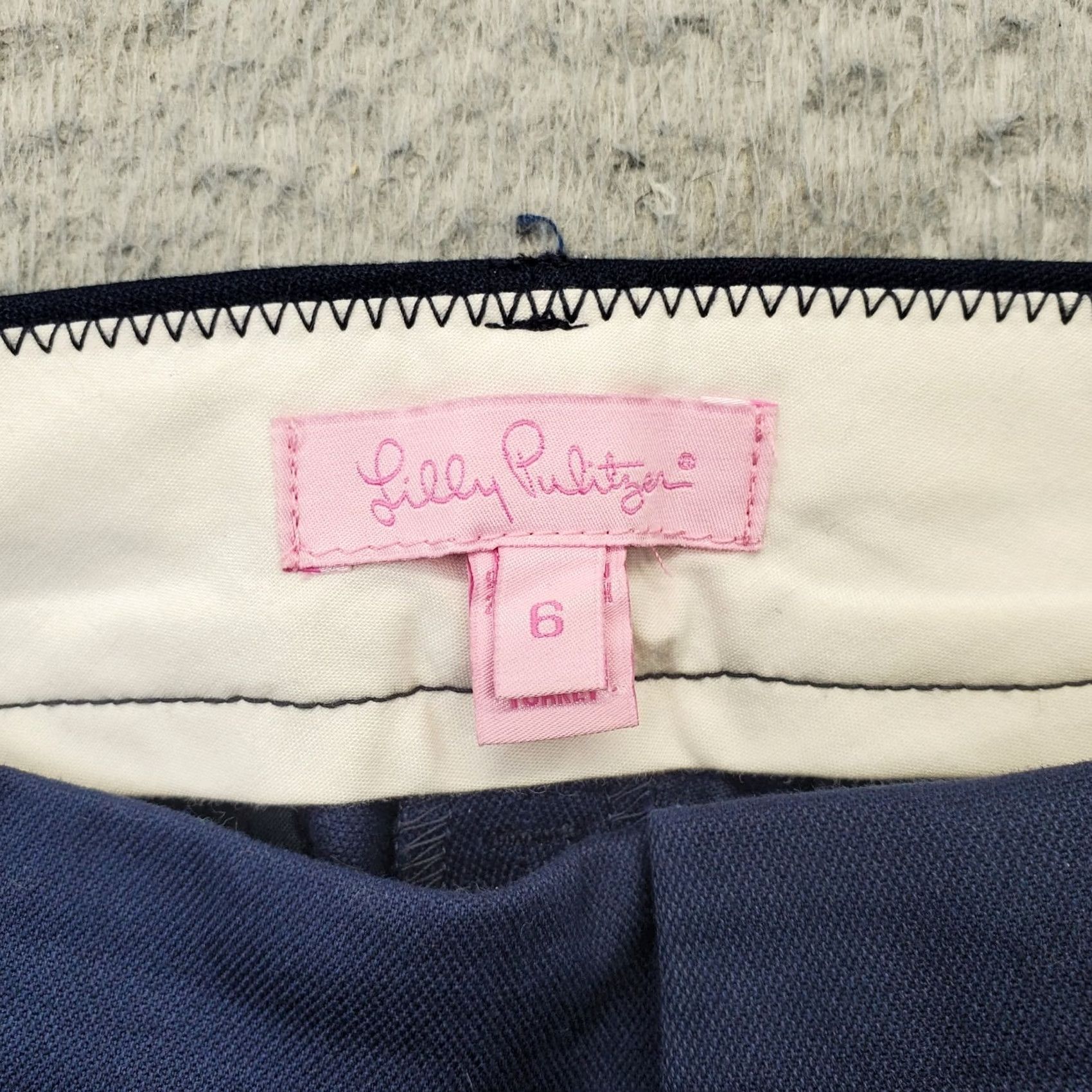 Lilly Pulitzer Lilly Pulitzer Dress Pants Womens Size 6 Blue Main Line Fit Formal Straight Leg Pants Womens Size 6 Blue Main Line Fit Formal Straight Leg Size 28" / US 6 / IT 42 - 7 Thumbnail