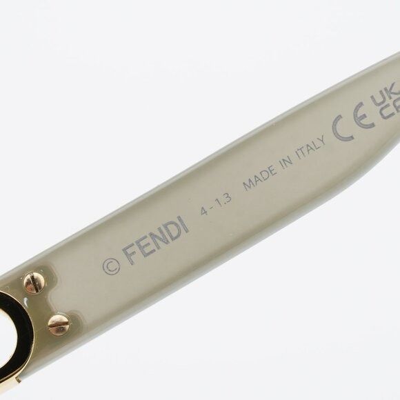 Fendi Fendi FE50066I 095 Eyeglasses Grey 53mm Cat Eye Frame Size ONE SIZE - 5 Thumbnail