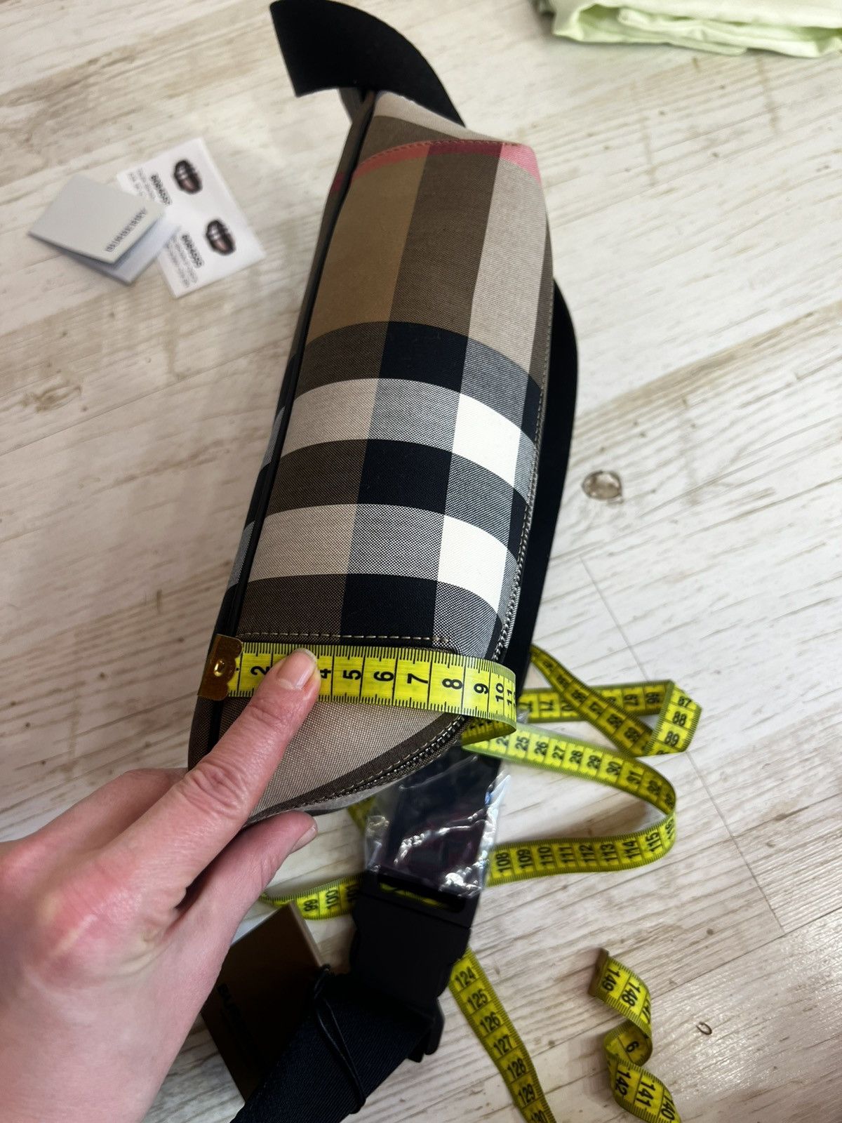Burberry Burberry Sonny Nova Check Bum Bag Fanny Pack Unisex Belt Bag Size ONE SIZE - 8 Thumbnail