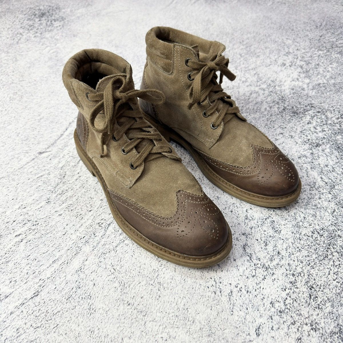 Designer × Panama Jack Panama Jack Brogue Boots US9 UK8 EU42 27cm Size US 9 / EU 42 - 2 Thumbnail