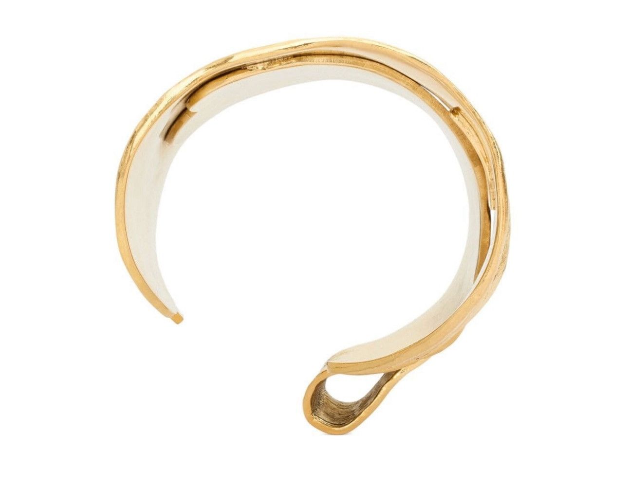 Saint Laurent Paris SAINT LAURENT Leaf polished-finish bracelet Size ONE SIZE - 2 Thumbnail