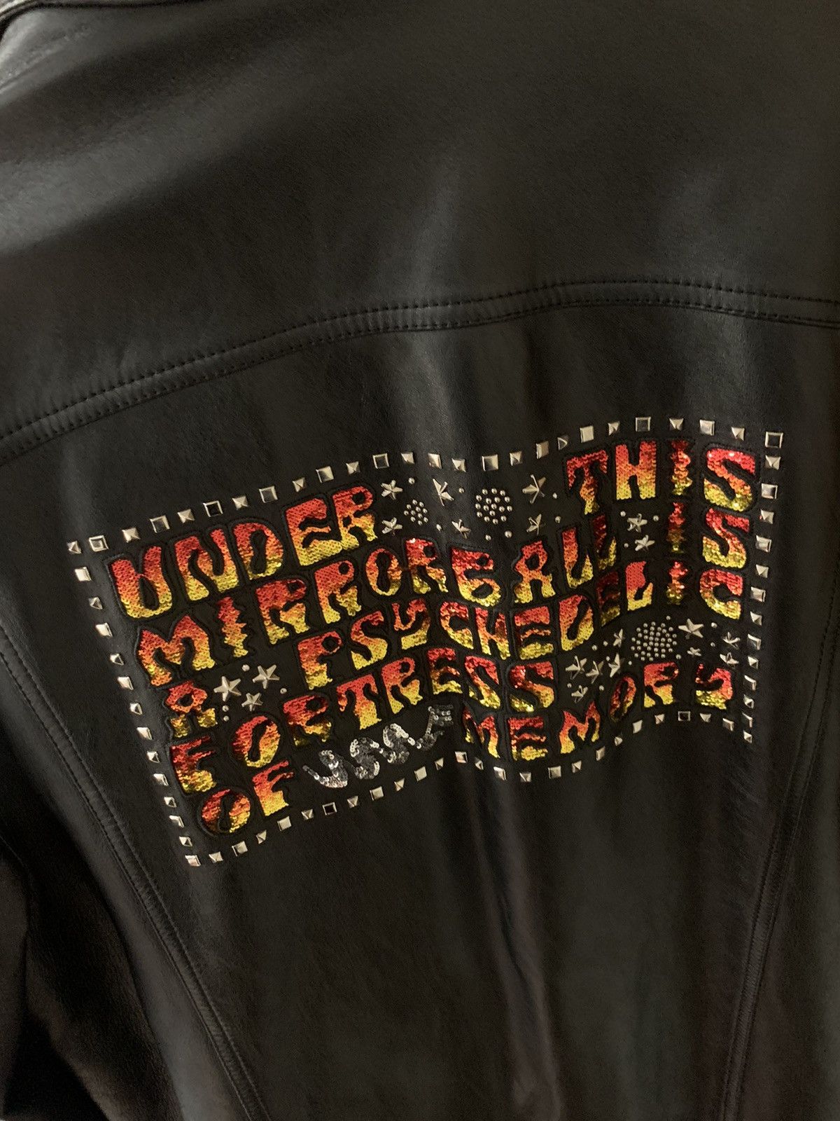 Celine Celine 2022SS Embroidered Lambskin trucker jacket Size US M / EU 48-50 / 2 - 3 Thumbnail
