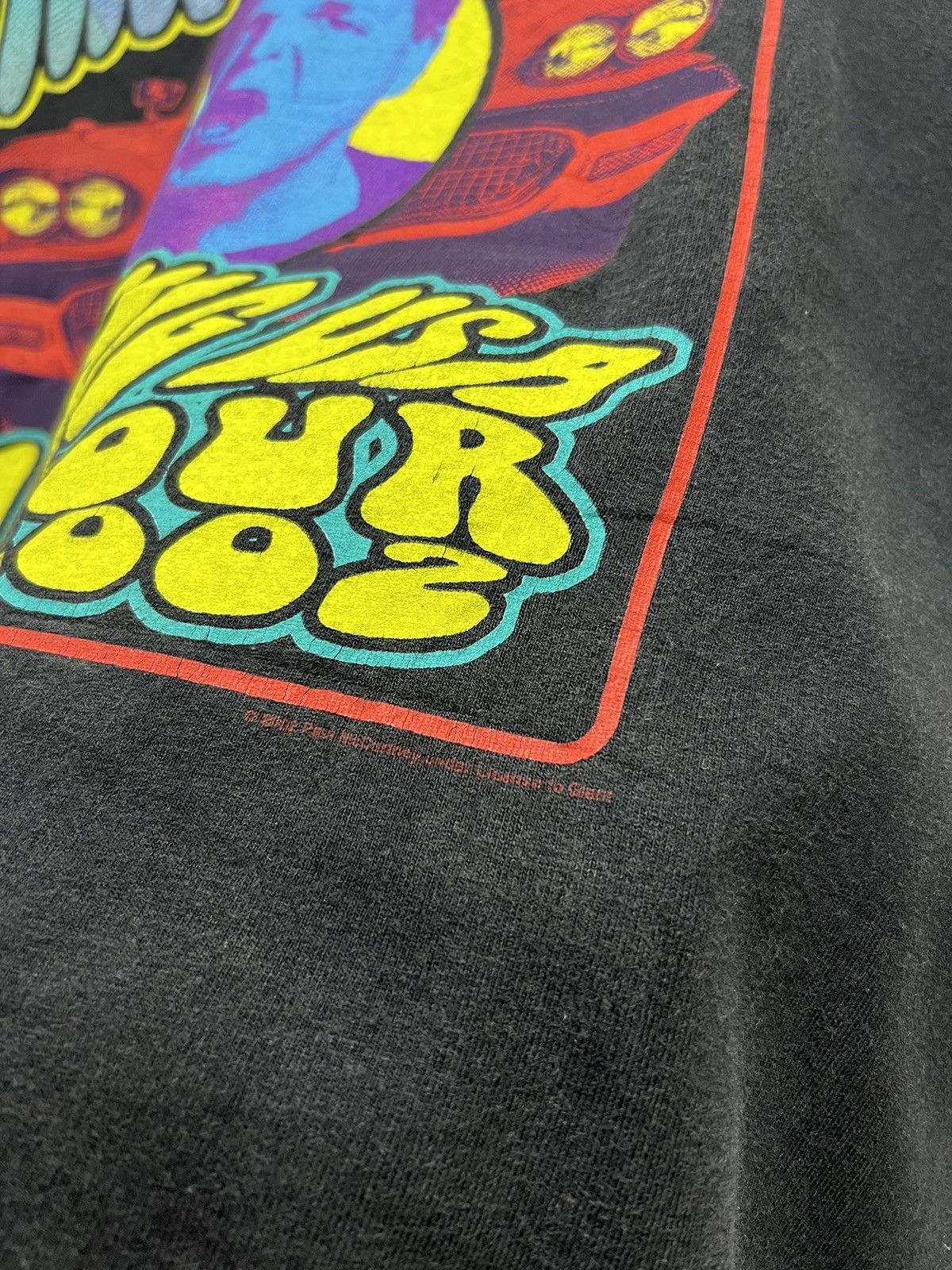 Band Tees × Vintage Vintage Paul McCartney ‘Driving Usa’ Tour Tshirt Size US XL / EU 56 / 4 - 3 Thumbnail