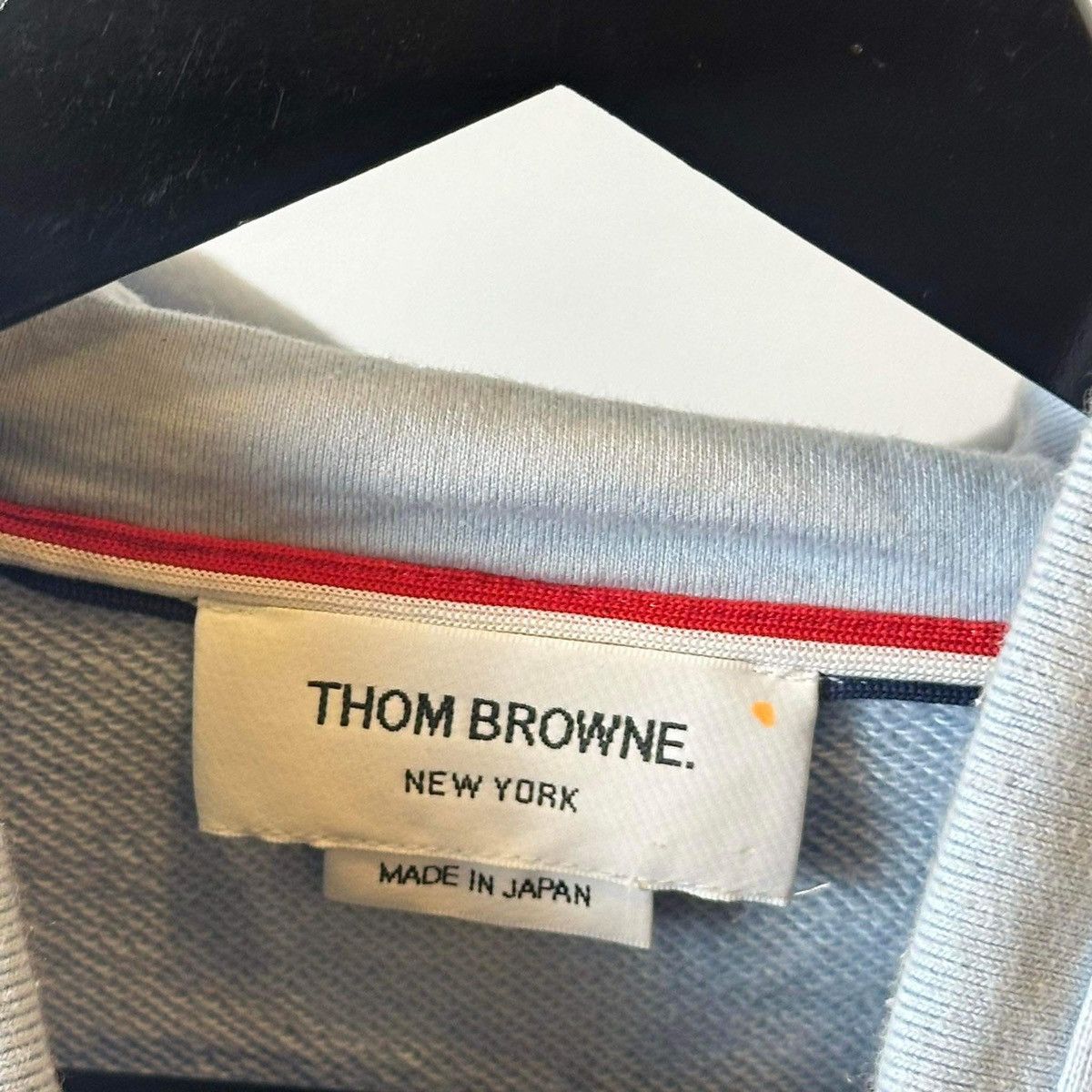 Thom Browne THOM BROWNE 4 BAR BLUE JACKET ZIP Size US S / EU 44-46 / 1 - 5 Thumbnail