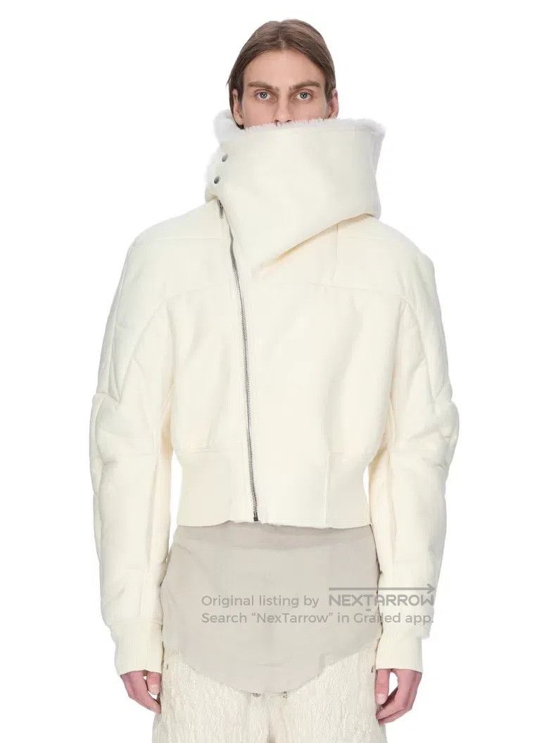 Rick Owens Rick Owens 25 FW Hooded Fur One Piece Jacket Size US M / EU 48-50 / 2 - 7 Thumbnail