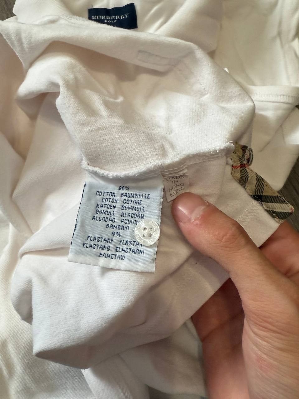 Burberry Burberry Golf Women's Size M Sleeveless Top White Logo Size M / US 6-8 / IT 42-44 - 5 Thumbnail