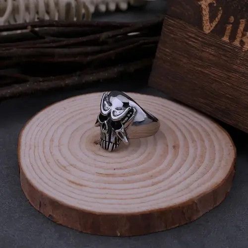 Jewelry × Vintage Samurai Skull Ring Ring Size 8 9 10 11 12 Size ONE SIZE - 3 Thumbnail