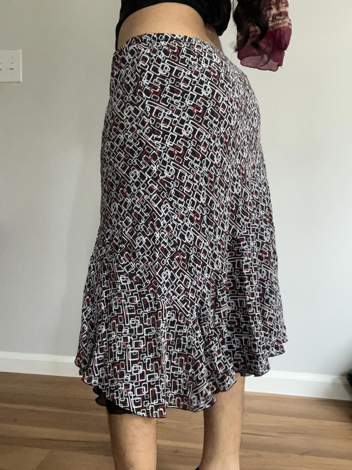 Worthington Women’s silk midi skirt Size 28" / US 6 / IT 42 - 4 Thumbnail