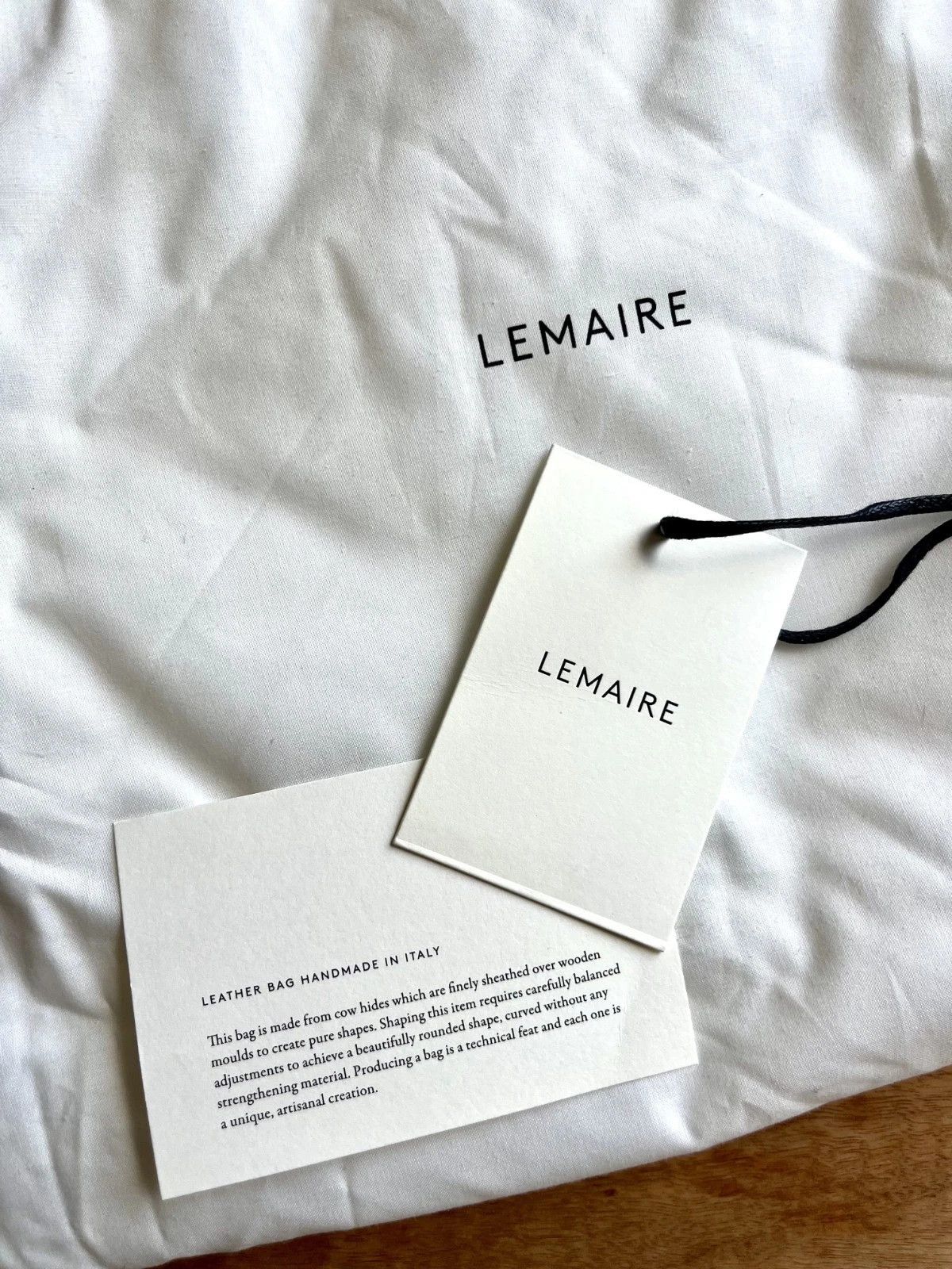Lemaire Egg Bag- Rare Made in Italy Size ONE SIZE - 6 Thumbnail