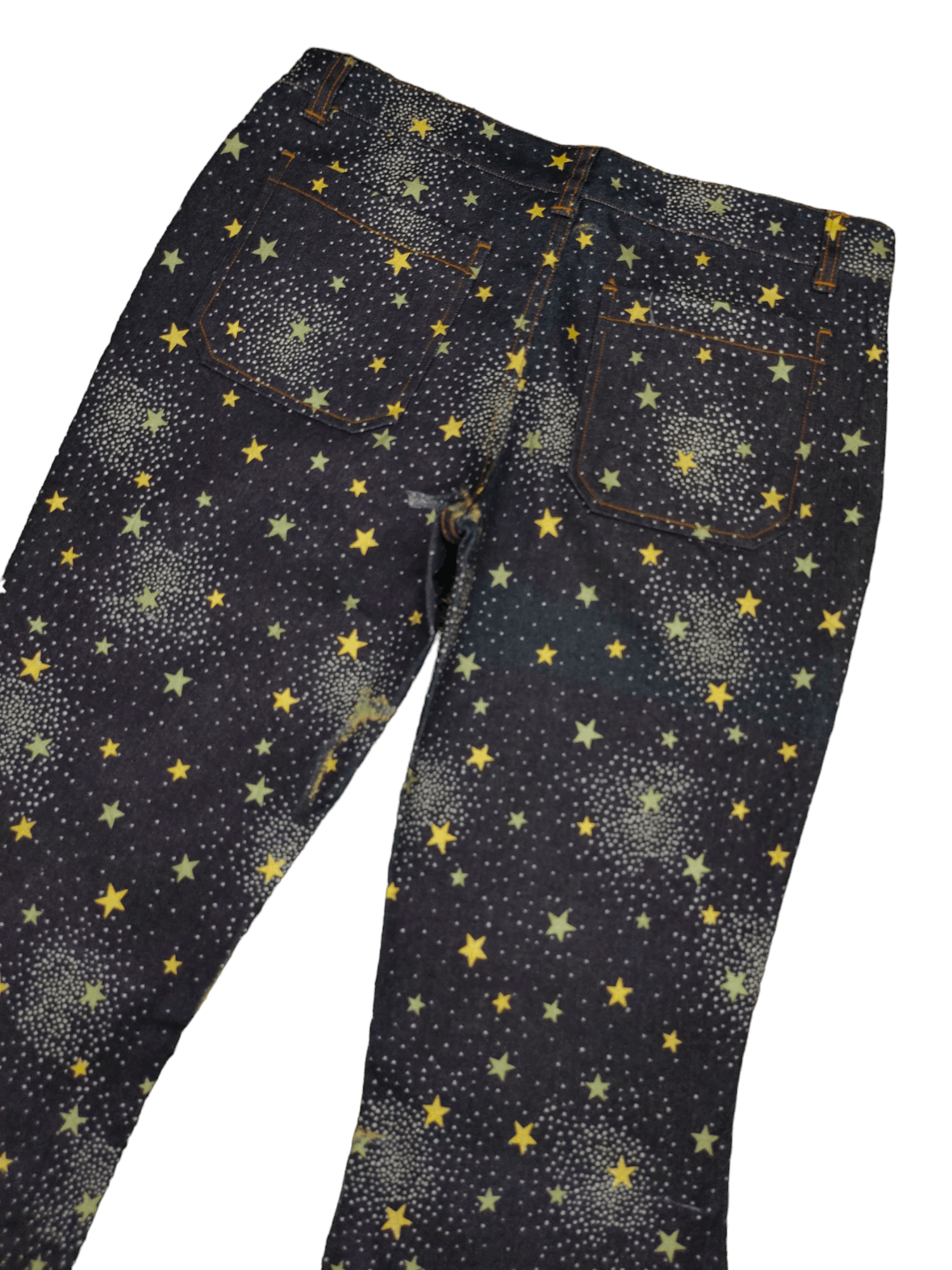 Hysteric Glamour Flare Jeans Stars Galaxy Denim Low Rise Bootcut Bellbottom Size US 30 / EU 46 - 14 Thumbnail