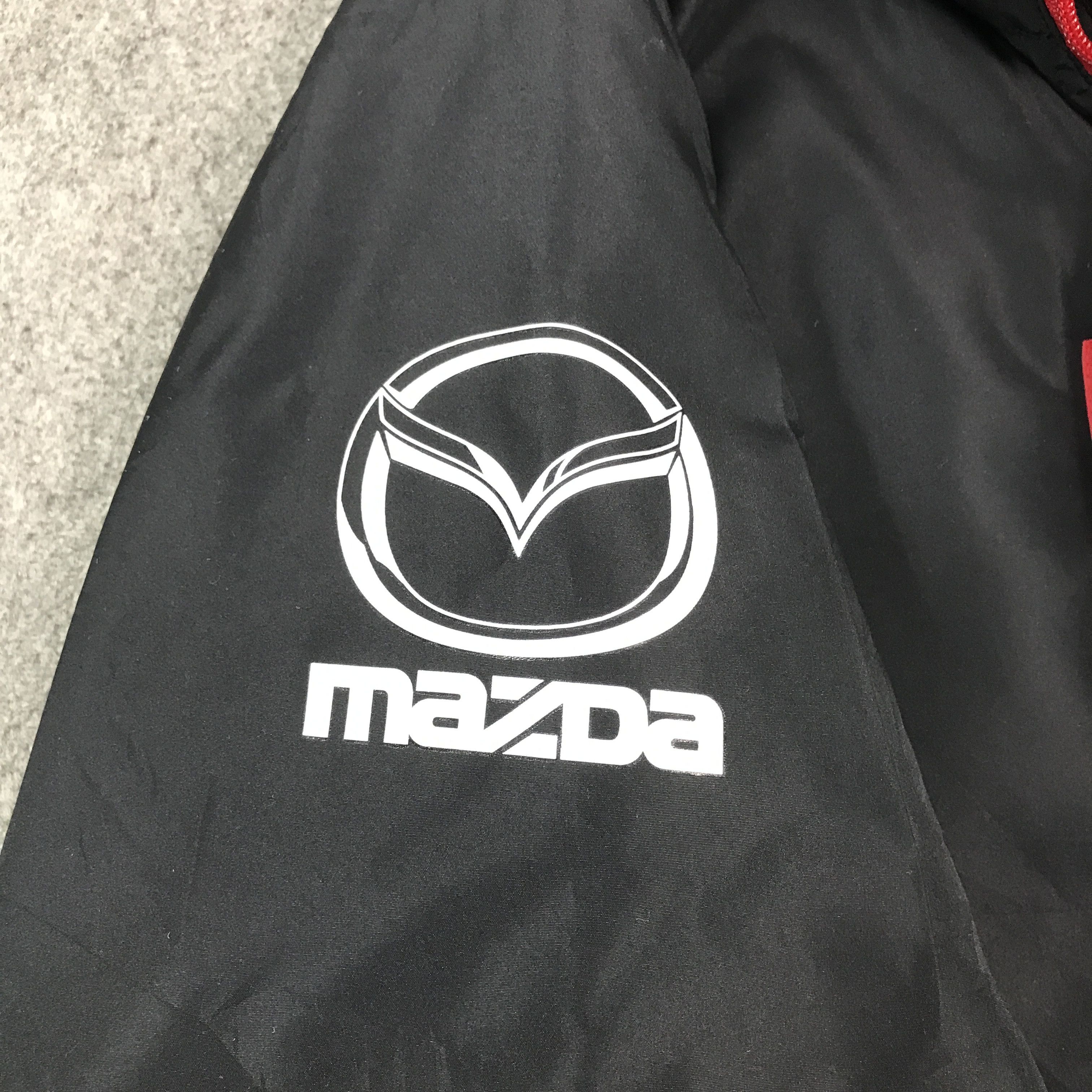 Japanese Brand Bridgestone x Mazda Windbreaker Custom Sport Jacket Size US XL / EU 56 / 4 - 11 Thumbnail