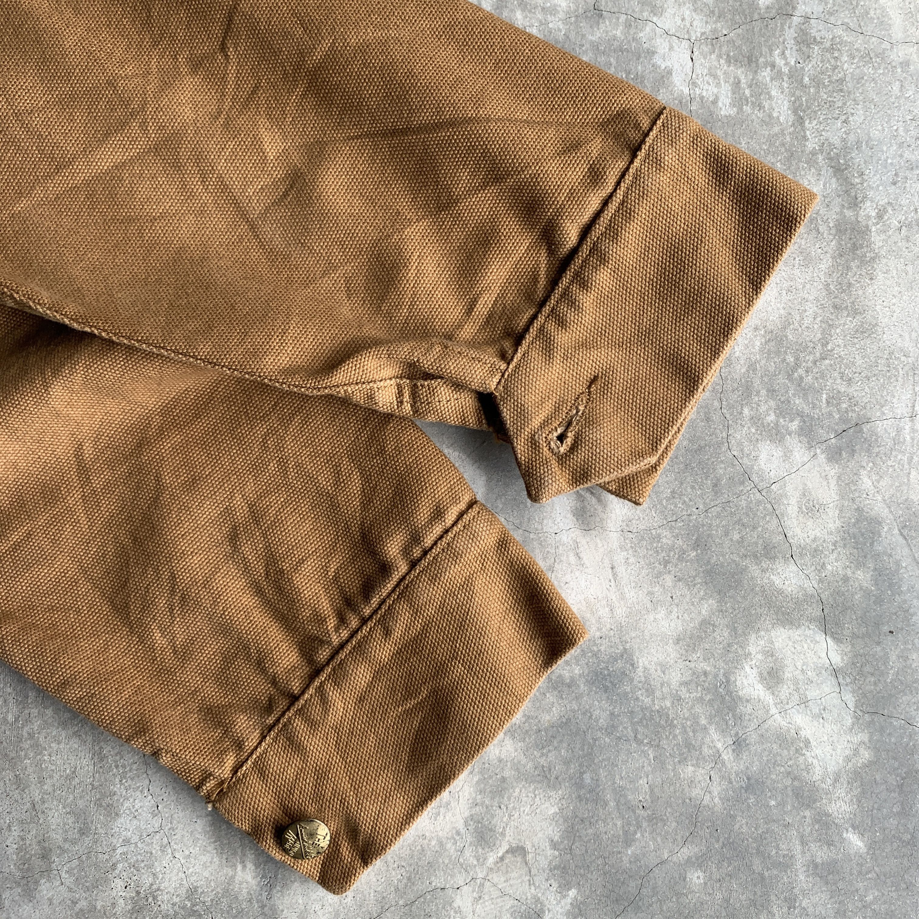 Japanese Brand × Vintage Rare Annie Hall Heavy Canvas Chore Coat Size US L / EU 52-54 / 3 - 7 Thumbnail