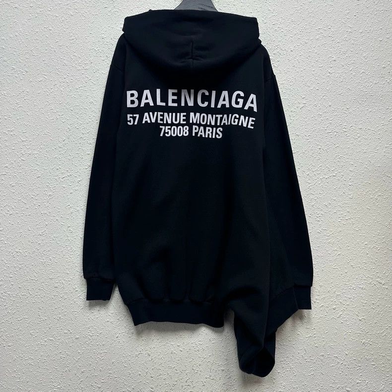 Balenciaga Balenciaga Fake two-piece hoodie with double hem Size US S / EU 44-46 / 1 - 2 Thumbnail