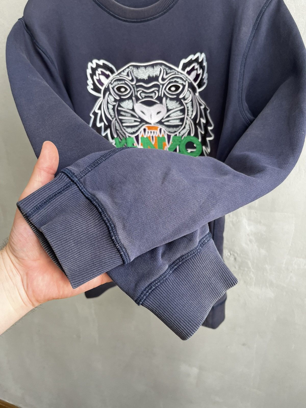 Kenzo Kenzo Paris distressed sweatshirt size L Size US L / EU 52-54 / 3 - 8 Thumbnail