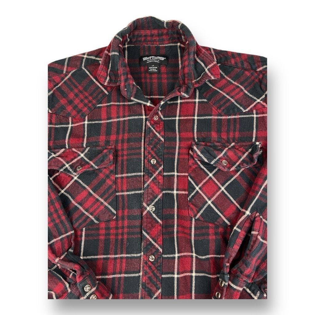 Other Most Wanted Snap Button Flannel Size Large Tall Size US L / EU 52-54 / 3 - 2 Thumbnail
