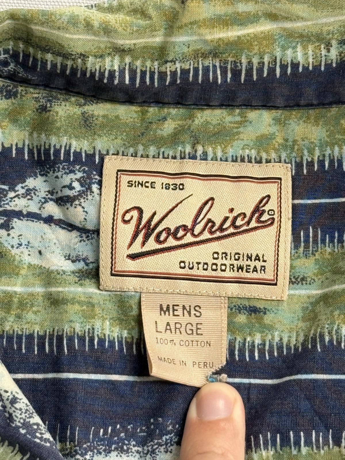 Woolrich Woolen Mills Vintage Woolrich Vertical Conch Shell - Made in Hawaii Shirt Size US L / EU 52-54 / 3 - 2 Thumbnail