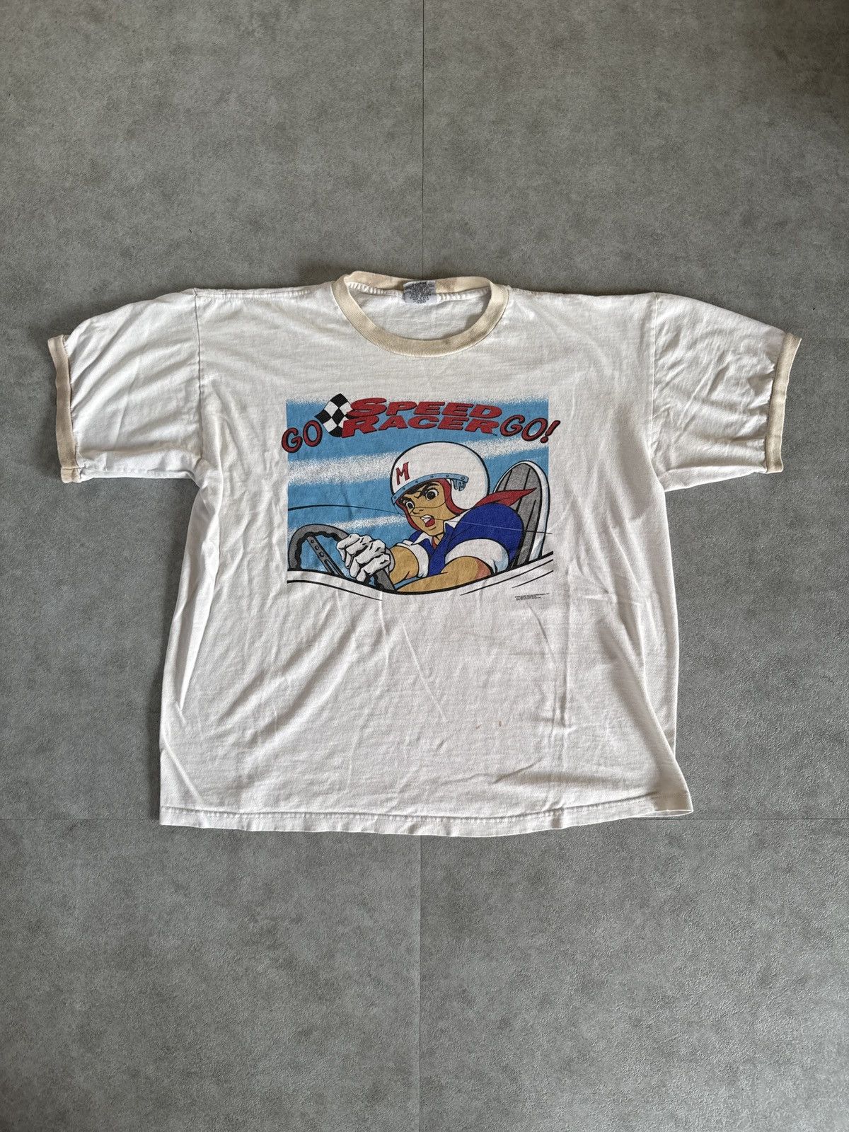 Japanese Brand × Vintage *RARE* VINTAGE 90s 1993 STANLEY DESANTIS SPEED RACER ANIME Size US XL / EU 56 / 4 - 4 Thumbnail