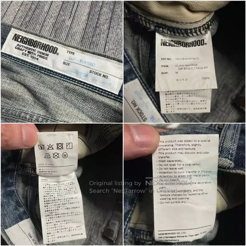 Neighborhood Neighborhood size M 19SS Cut and Destroyed King DPB Denim Size US 27 - 7 Thumbnail