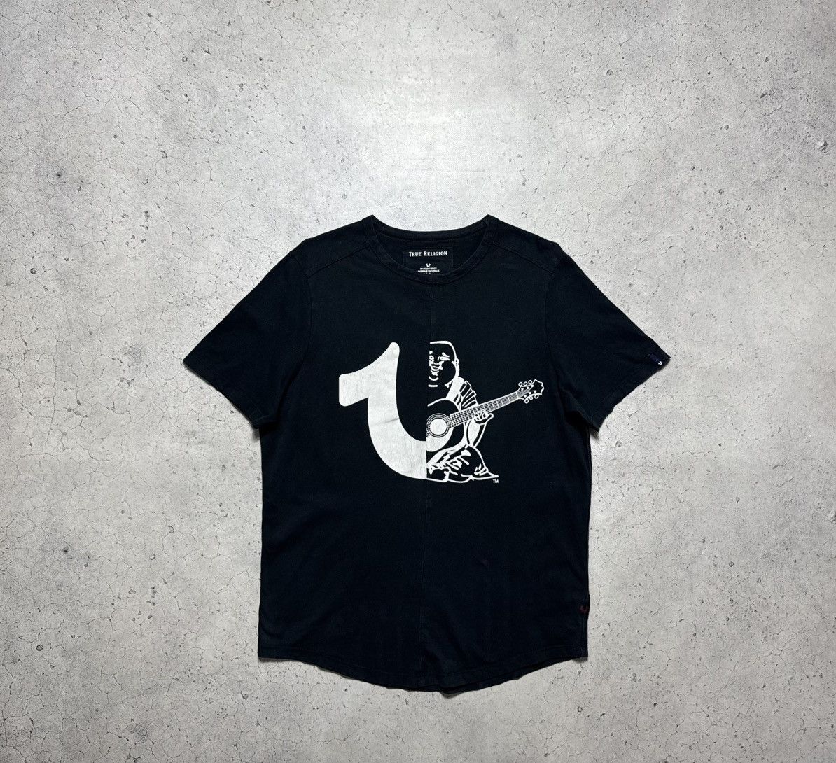 True Religion True Religion Buddha big Logo T-Shirt Black Size L Size US L / EU 52-54 / 3 - 1 Thumbnail