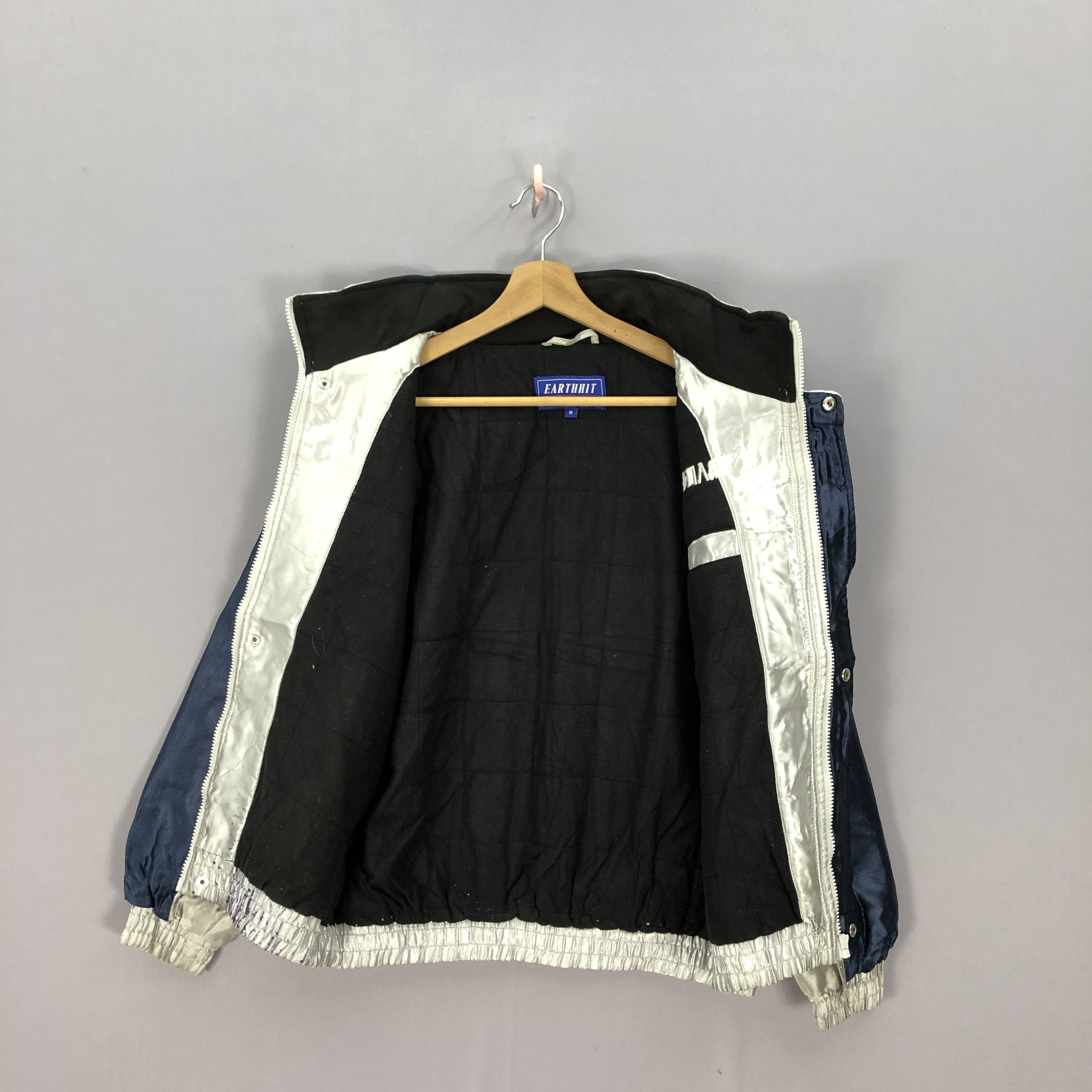 Japanese Brand Vintage Earth Hit High Performance Gear Nylon Racing Jackets Size US L / EU 52-54 / 3 - 7 Thumbnail
