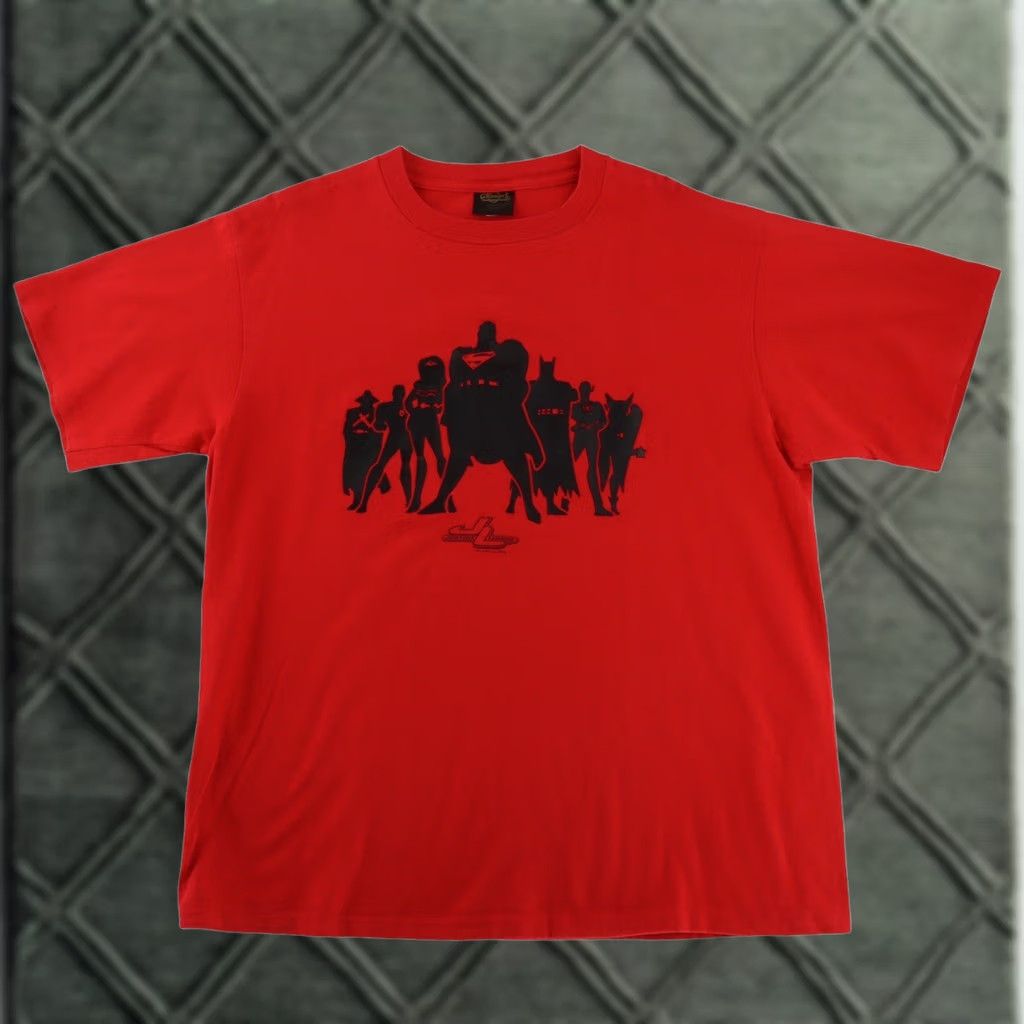 DC Comics Vintage DC Comics Shirt XL Red Size - Size US XL / EU 56 / 4 - 1 Thumbnail