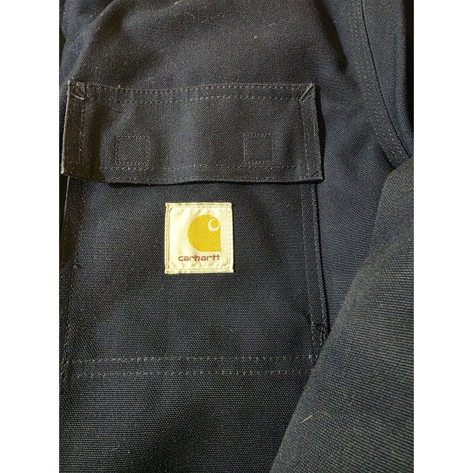 Carhartt Carhartt Navy Blue 2005 Duck Jacket Men’s Size 44/Large Size US L / EU 52-54 / 3 - 5 Thumbnail